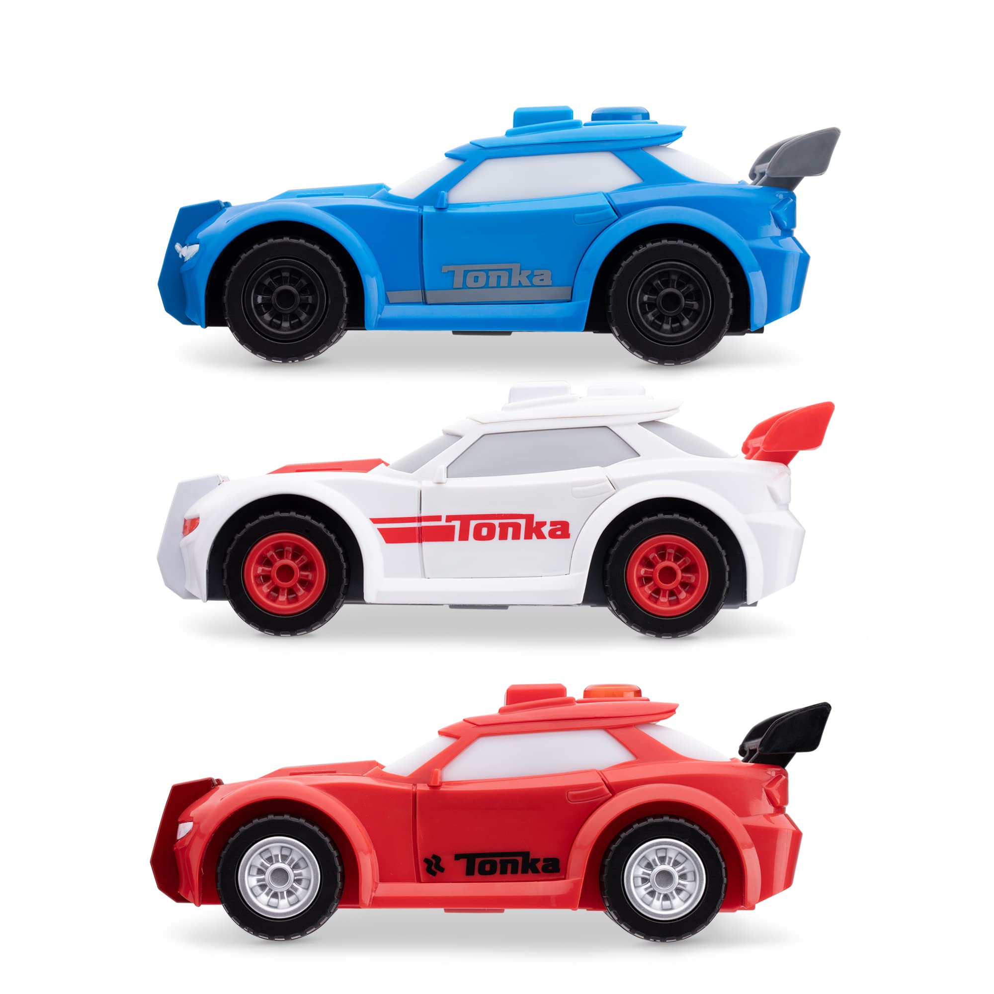 Foto 4 pulgar | Pack De 3 Coches Deportivos Toy Tonka, Impulsados Por Fricción, Más De 3 Años - Venta Internacional.