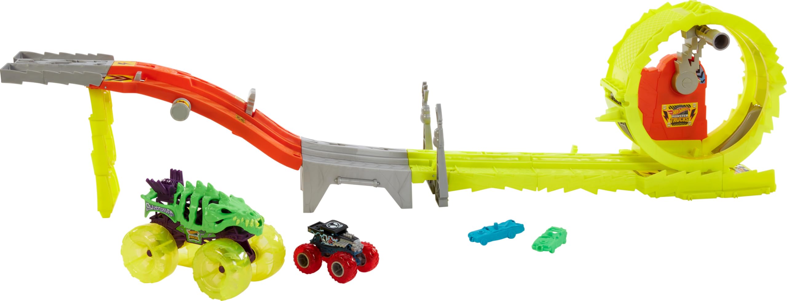 Set De Orugas Toy Hot Wheels Monster Trucks Con 2 Camiones - Venta Internacional.
