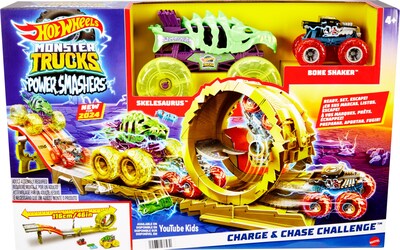 Foto 6 | Set De Orugas Toy Hot Wheels Monster Trucks Con 2 Camiones - Venta Internacional.