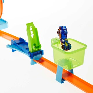 Foto 2 | Set De Atletismo Para Coches De Juguete Hot Wheels Infinity Loop Con Coche 1:64 - Venta Internacional.