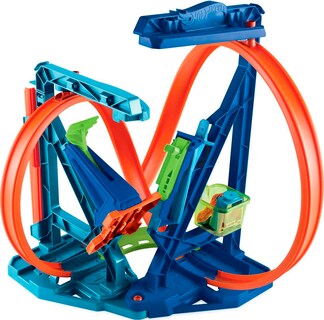 Foto 4 | Set De Atletismo Para Coches De Juguete Hot Wheels Infinity Loop Con Coche 1:64 - Venta Internacional.