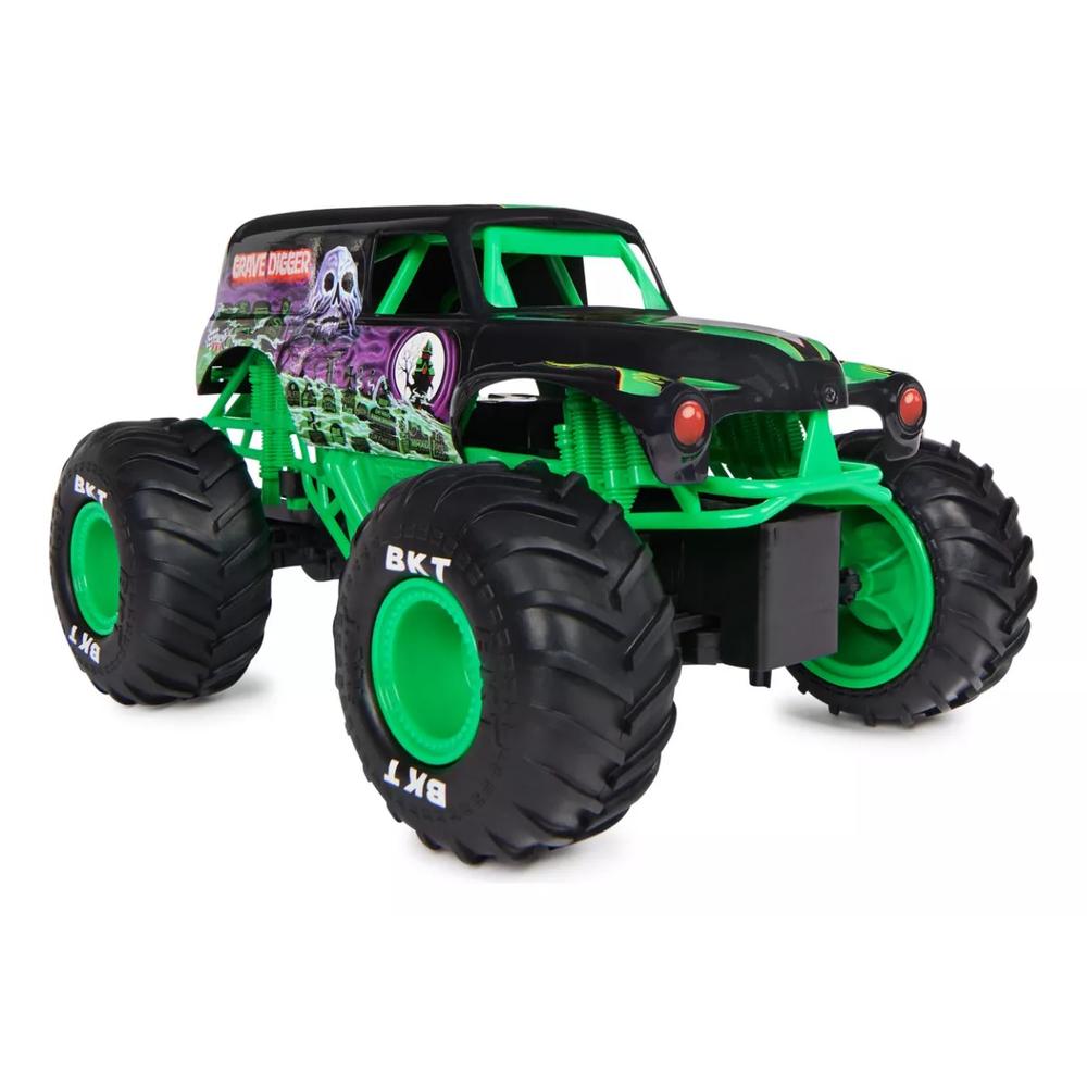 Foto 3 pulgar | Carro de Juguete Spin Master Monster Jam: RC Grave Digger Escala 1/15 RC