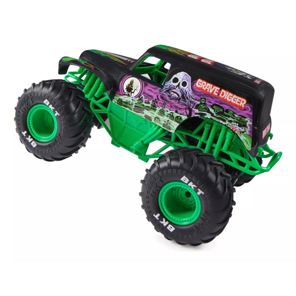 Foto 4 pulgar | Carro de Juguete Spin Master Monster Jam: RC Grave Digger Escala 1/15 RC