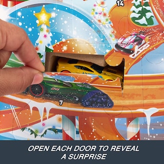 Foto 3 | Calendario De Adviento De Toy Cars Hot Wheels 2024 Con 8 Vehículos - Venta Internacional.
