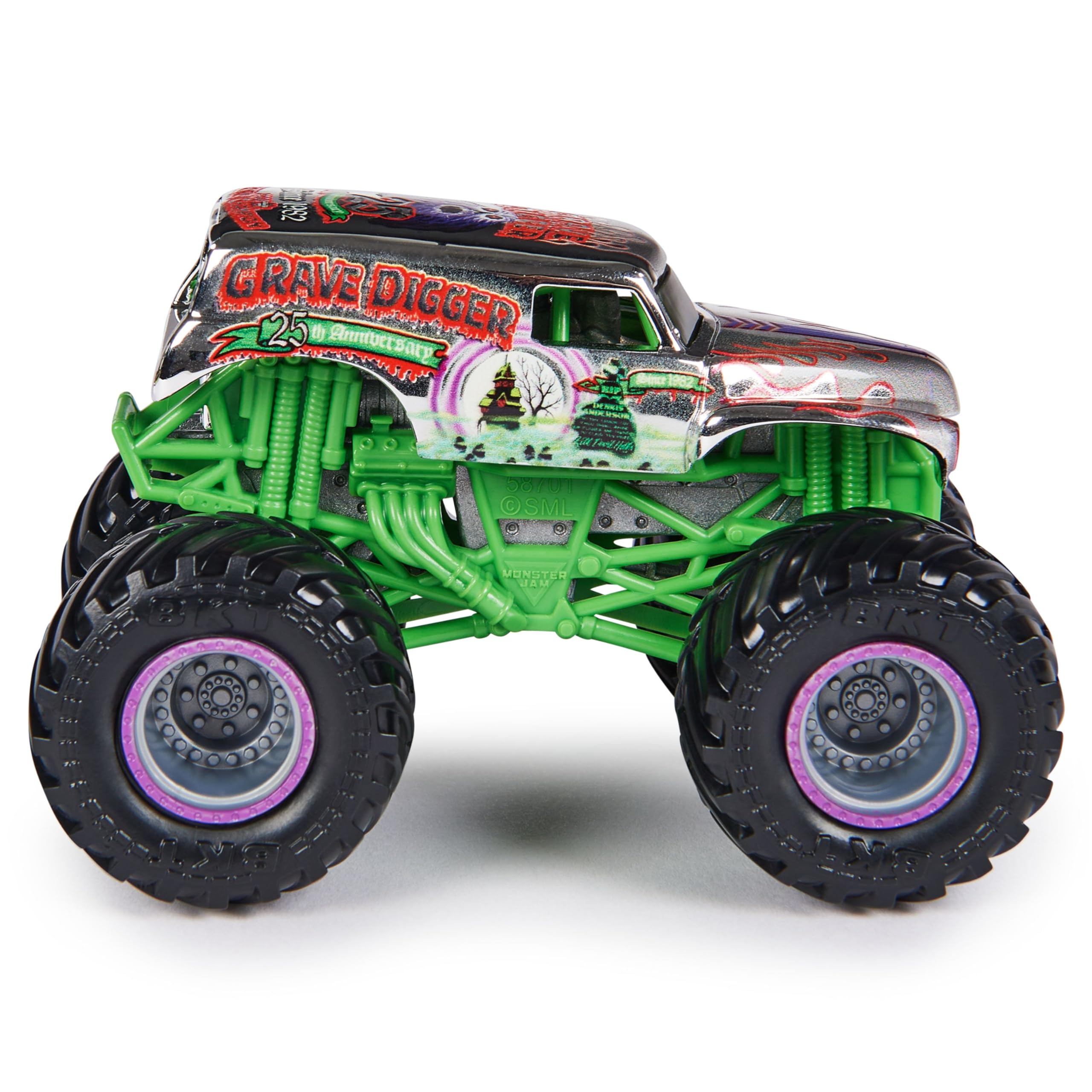 Foto 6 pulgar | Camión Fundido Monster Jam 2024 A Escala 1:64 Serie 34 Legacy - Venta Internacional.