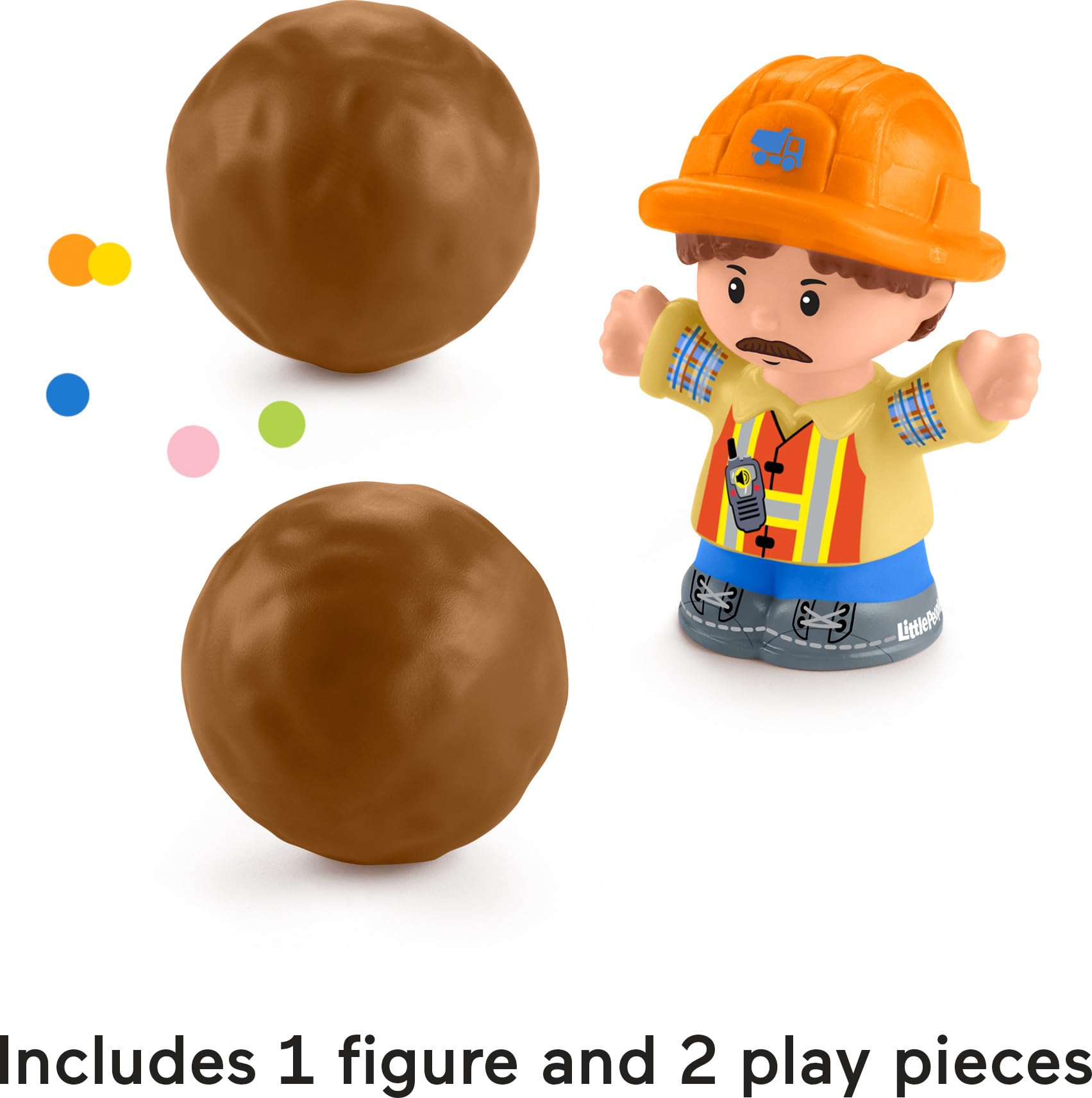 Foto 6 pulgar | Camión Volquete Fisher-price Little People De Juguete De Construcción De Más De 1 Año - Venta Internacional.