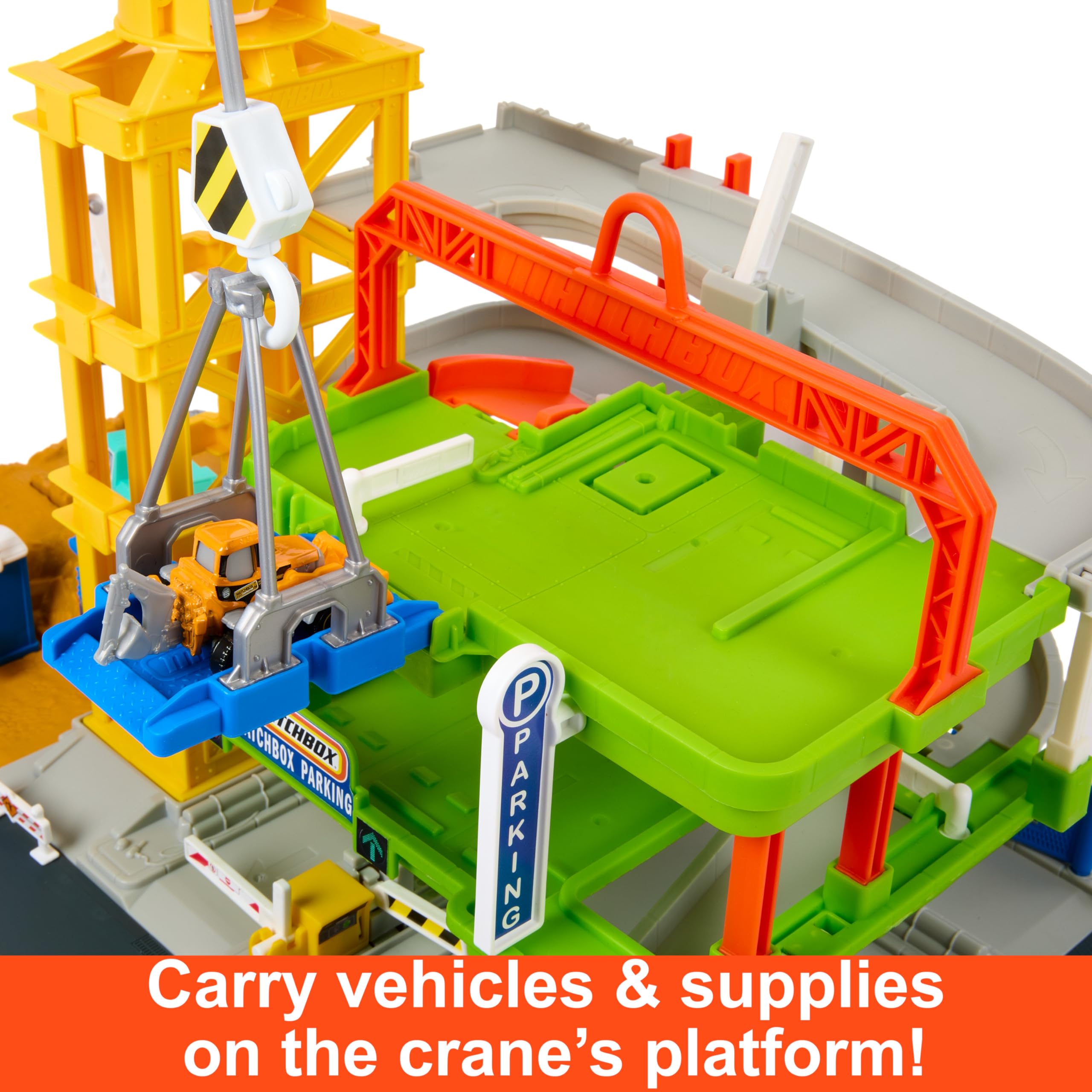 Foto 4 pulgar | Toy Cars & Playset Matchbox Action Drivers Epic Construction - Venta Internacional.
