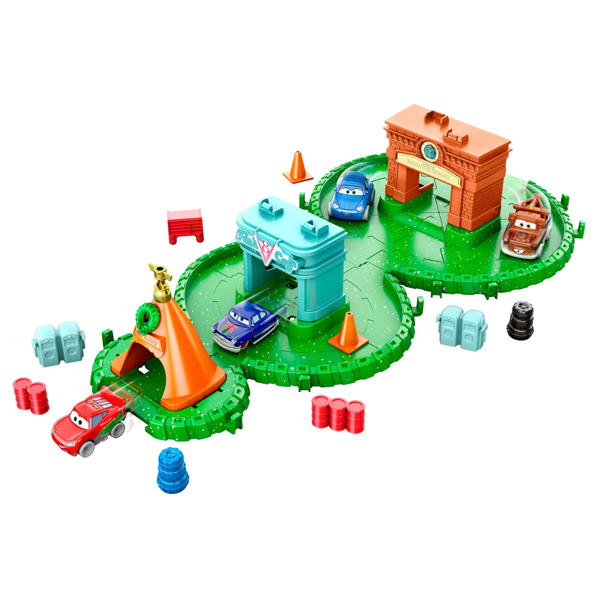 Foto 3 pulgar | Calendario De Adviento Mattel Disney Pixar Cars Con 4 Minicoches - Venta Internacional.