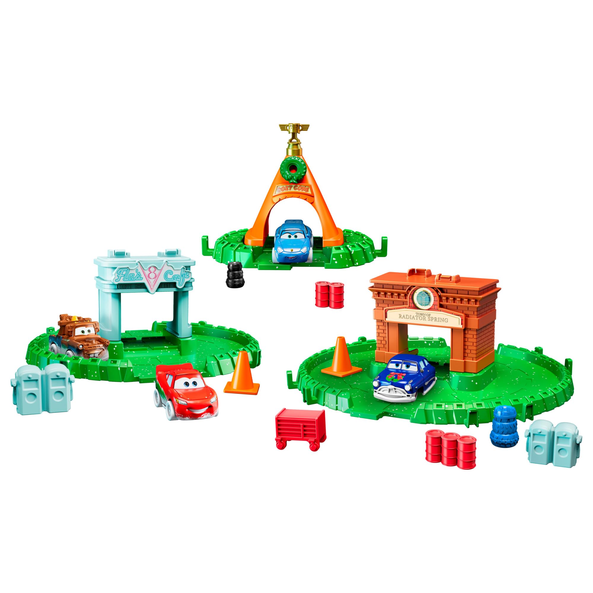 Foto 4 pulgar | Calendario De Adviento Mattel Disney Pixar Cars Con 4 Minicoches - Venta Internacional.