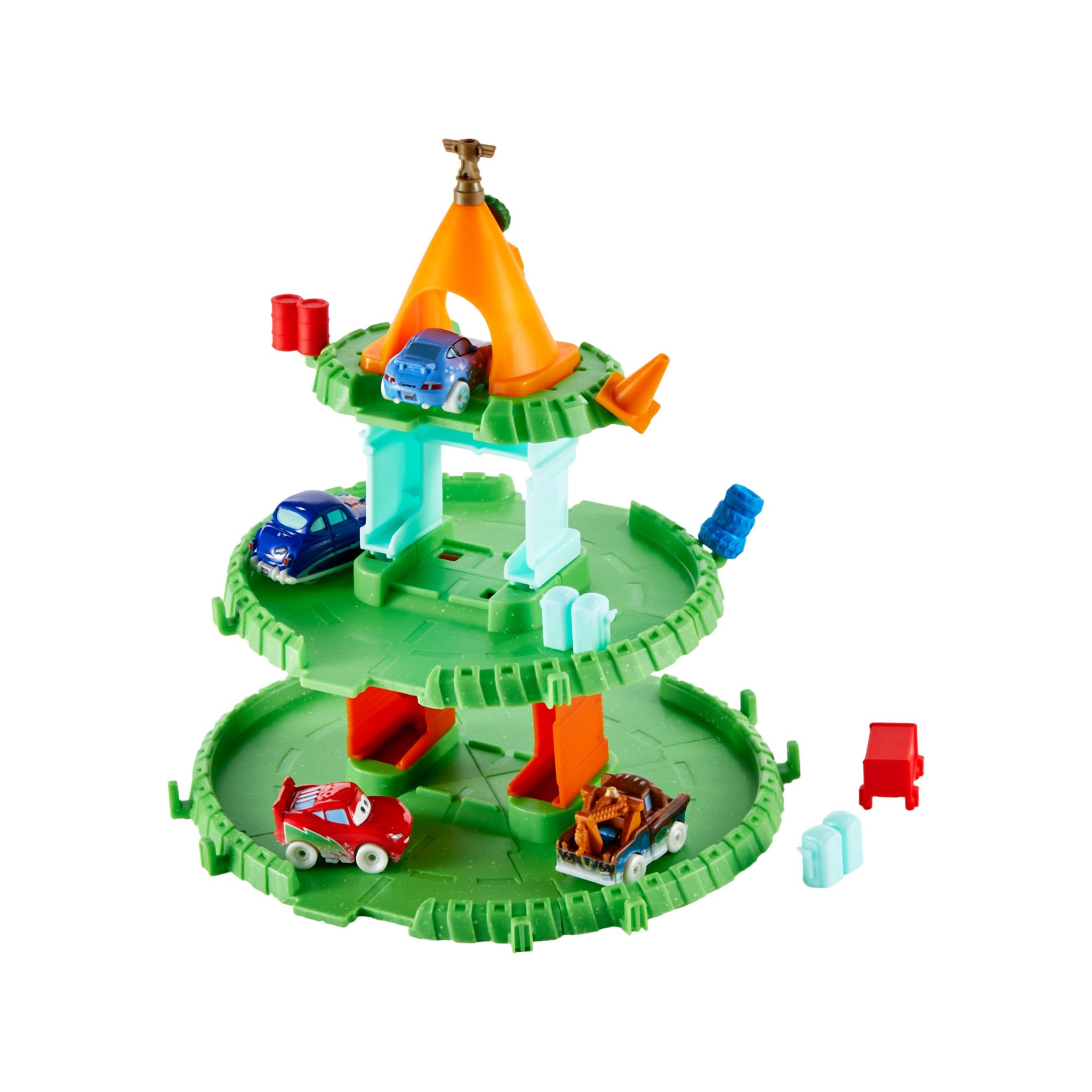 Foto 4 | Calendario De Adviento Mattel Disney Pixar Cars Con 4 Minicoches - Venta Internacional.
