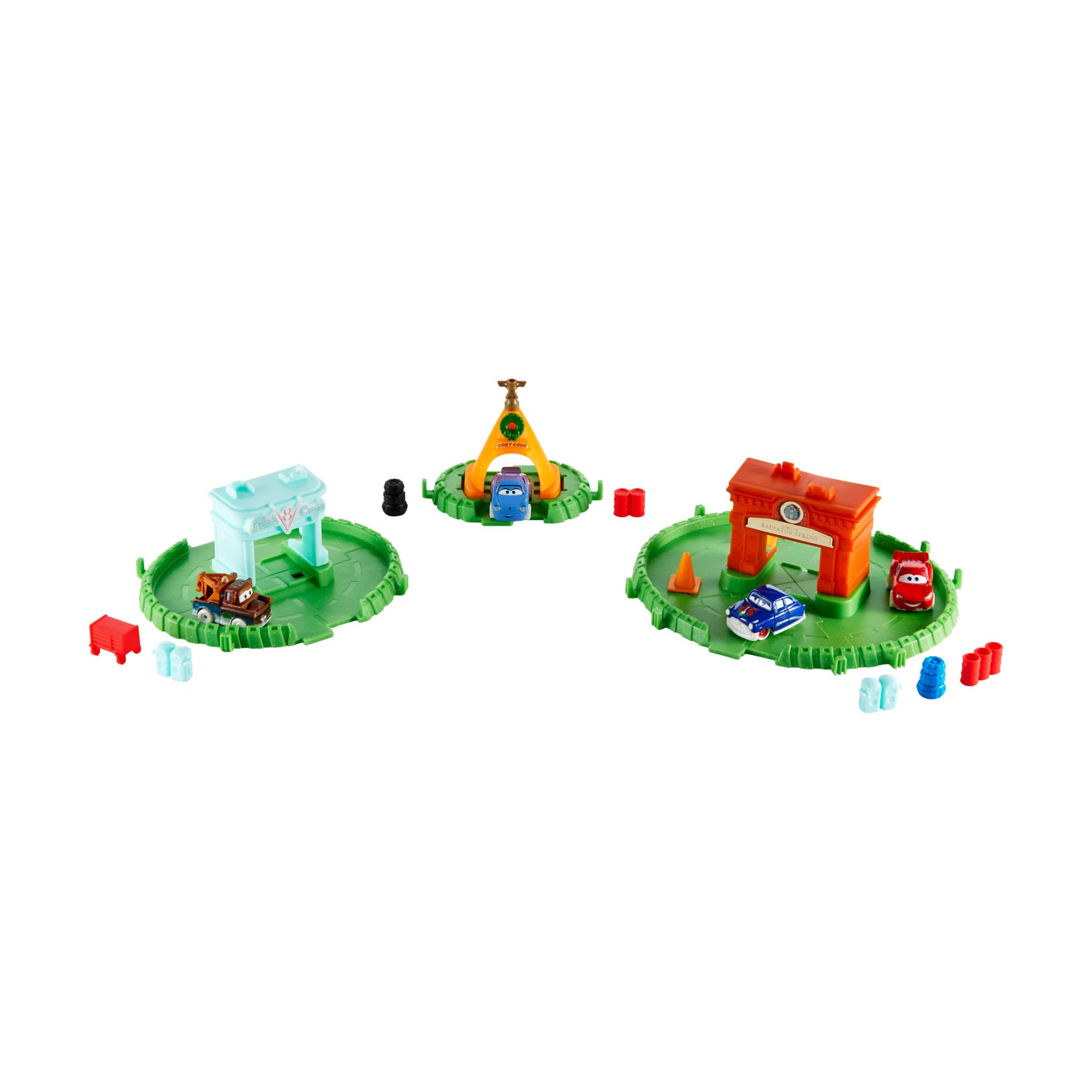Foto 7 pulgar | Calendario De Adviento Mattel Disney Pixar Cars Con 4 Minicoches - Venta Internacional.