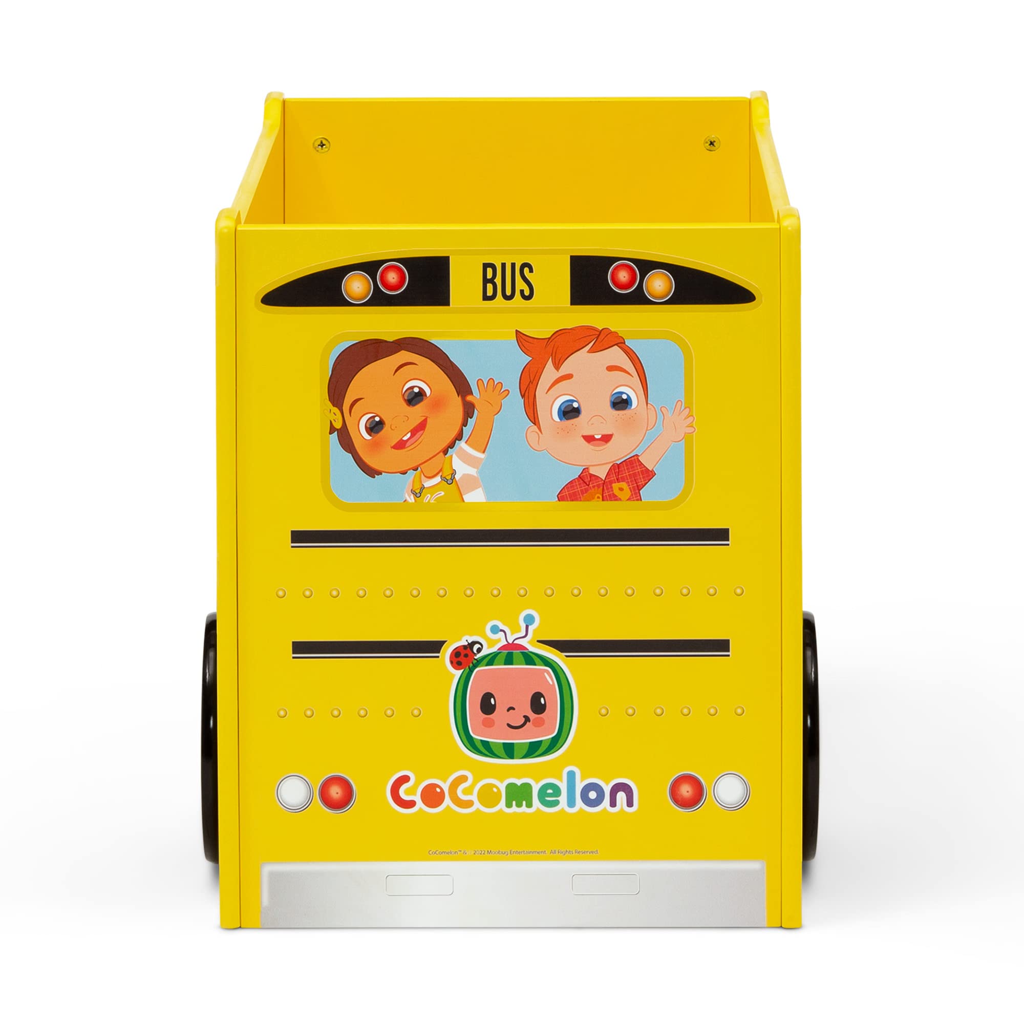 Foto 7 pulgar | Caja De Juguetes Delta Children Cocomelon Greenguard Gold Para Autobús Escolar - Venta Internacional.