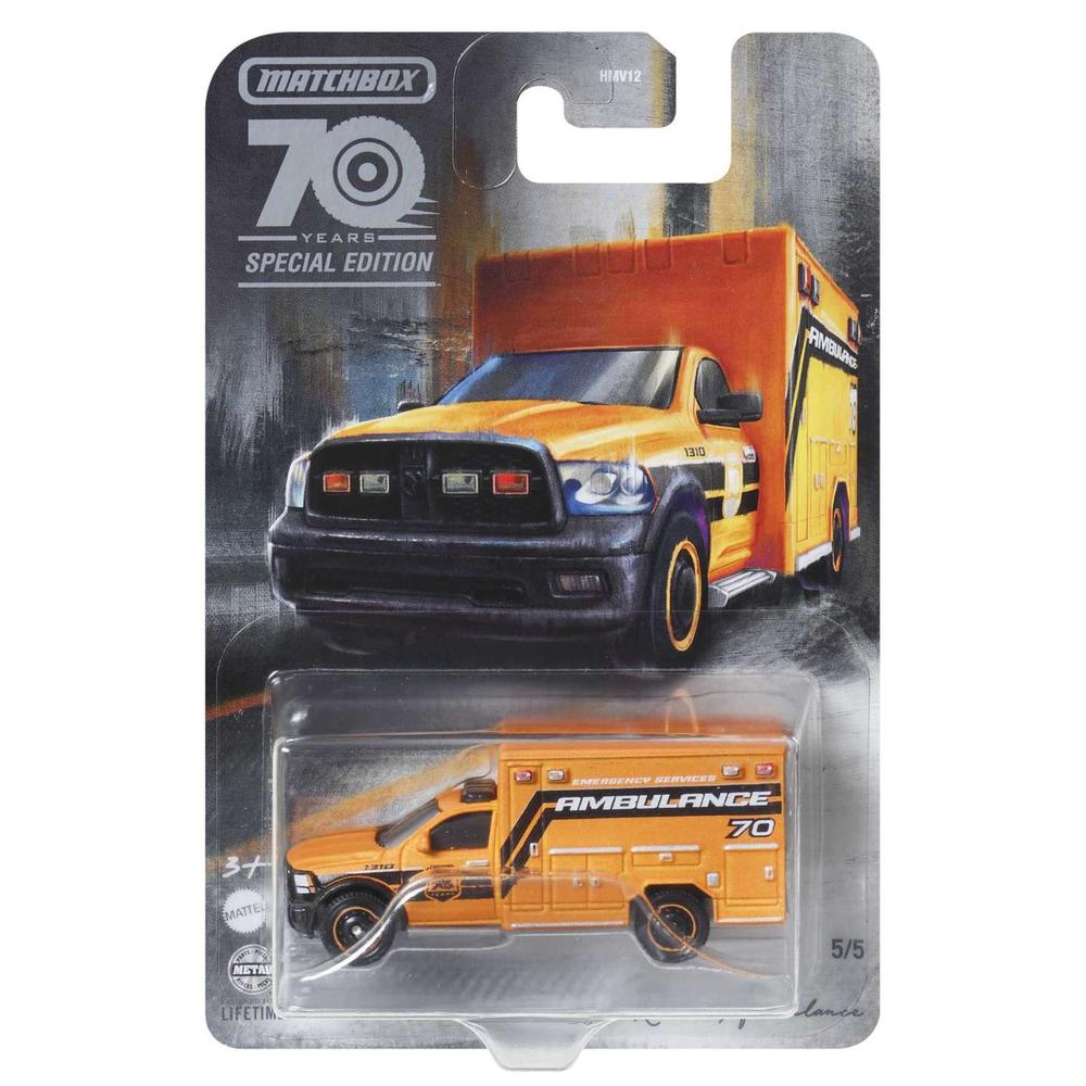 Matchbox: 70 Aniversario Vehiculo Aleatorio