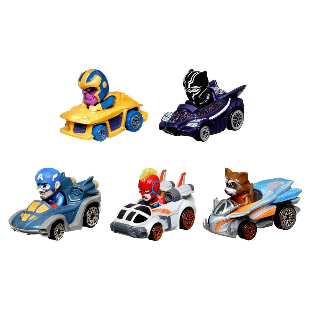 Foto 2 | Hot Wheels: Racerverse Paquete De 5 Superhroes De Marvel