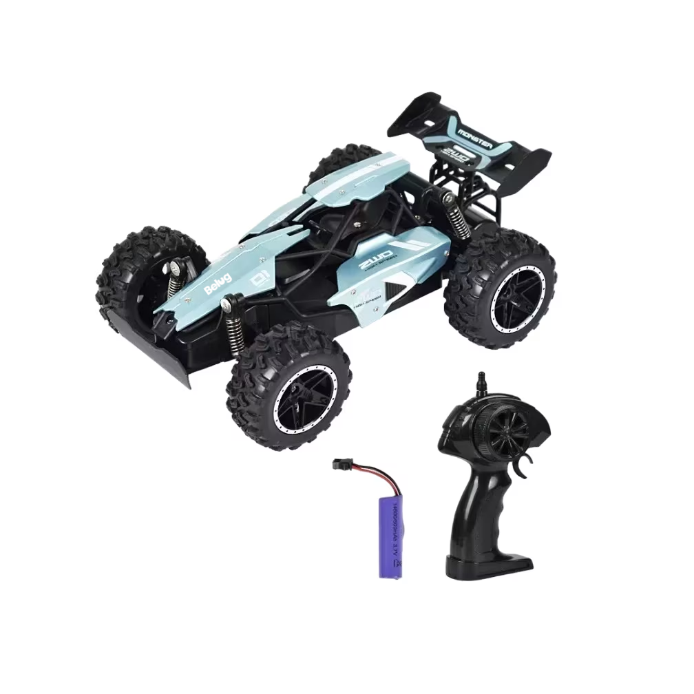 Foto 1 | Vehículo a Control Remoto Impermeable Belug 1/18 Azul
