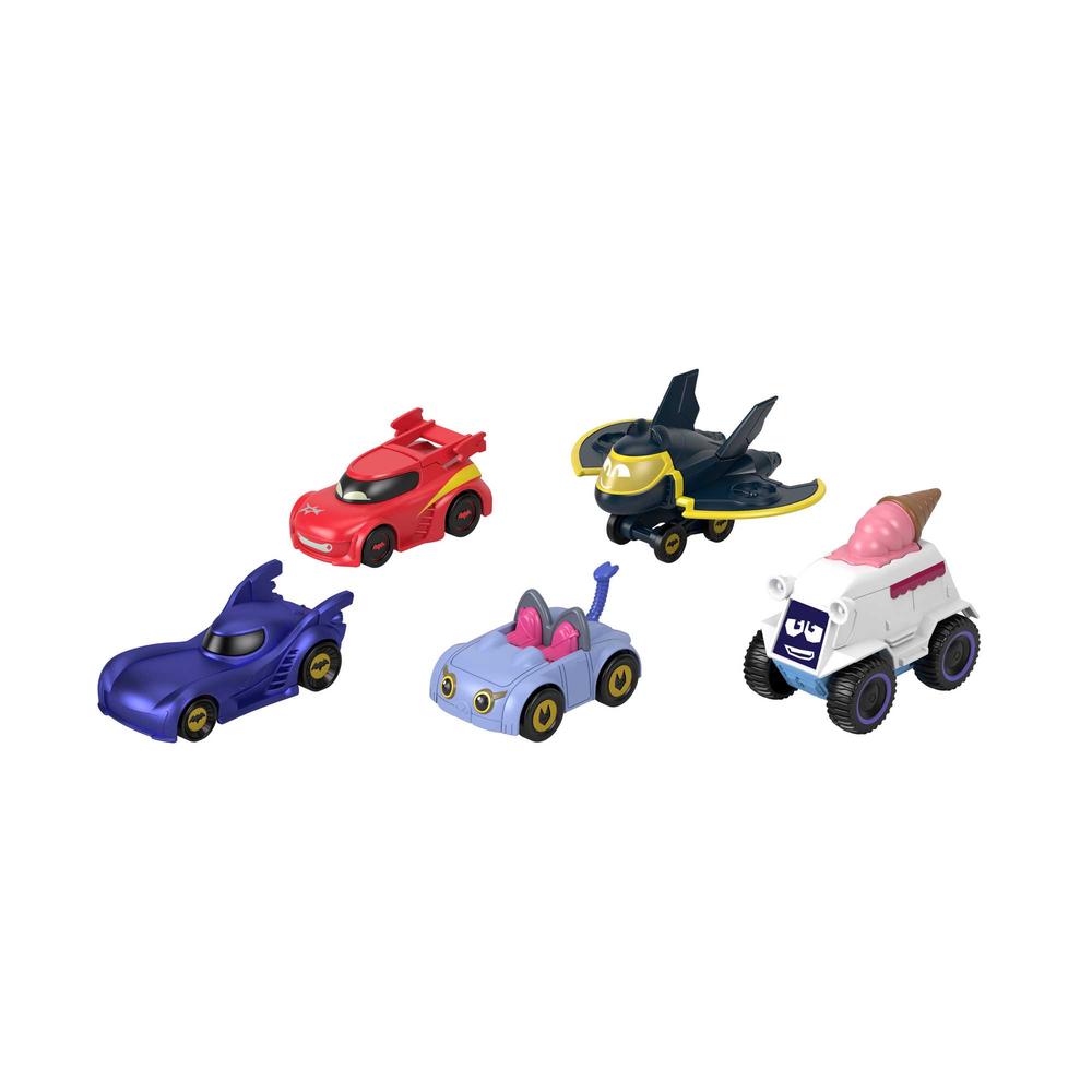 Foto 4 pulgar | Fisher Price Batwheels: Paquete De 5 Vehiculos Batmobile