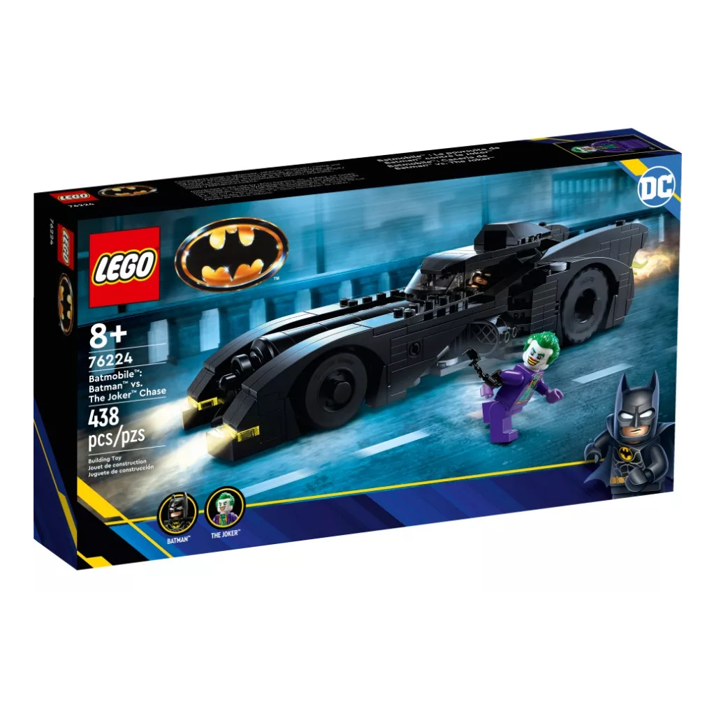 Foto 3 pulgar | Batmobile Caza de Batman Vs. The Joker LEGO 76224 438 Piezas Negro