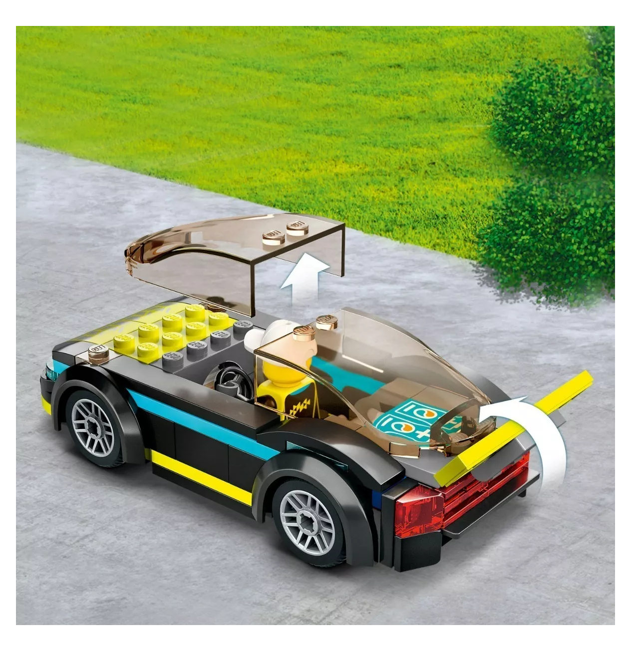 Foto 5 | Construcción Lego City Deportivo Eléctrico Cantidad De Piezas 95 Amarillo