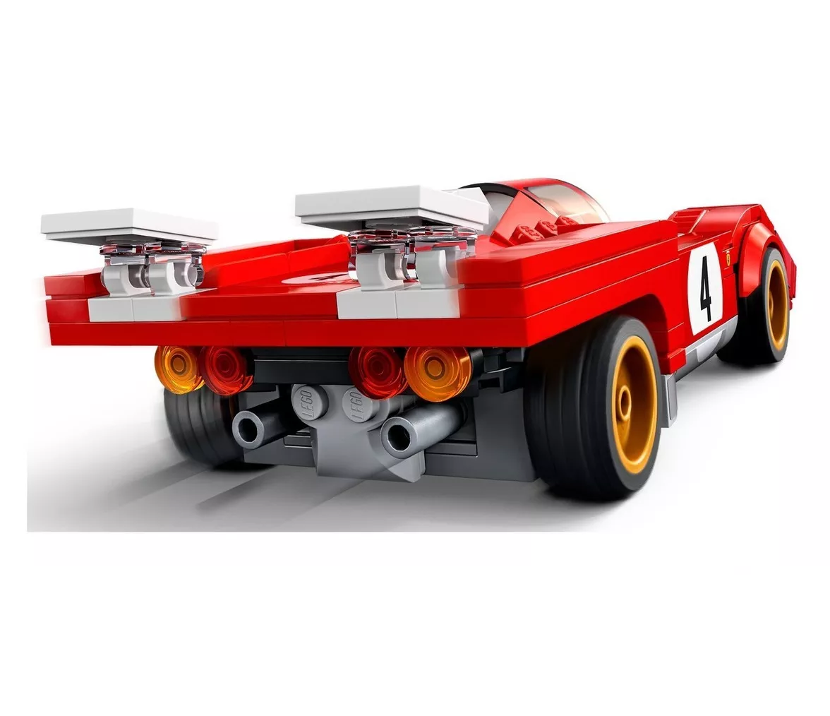 Foto 6 pulgar | Champions 1970 Ferrari 512 M 76906 + 8 Años Cantidad De Piezas 291 Rojo