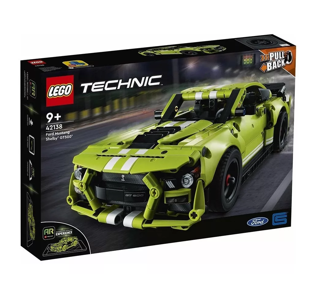 Foto 2 | Kit Lego Technic Ford Mustang Shelby Gt500 544 Piezas Verde