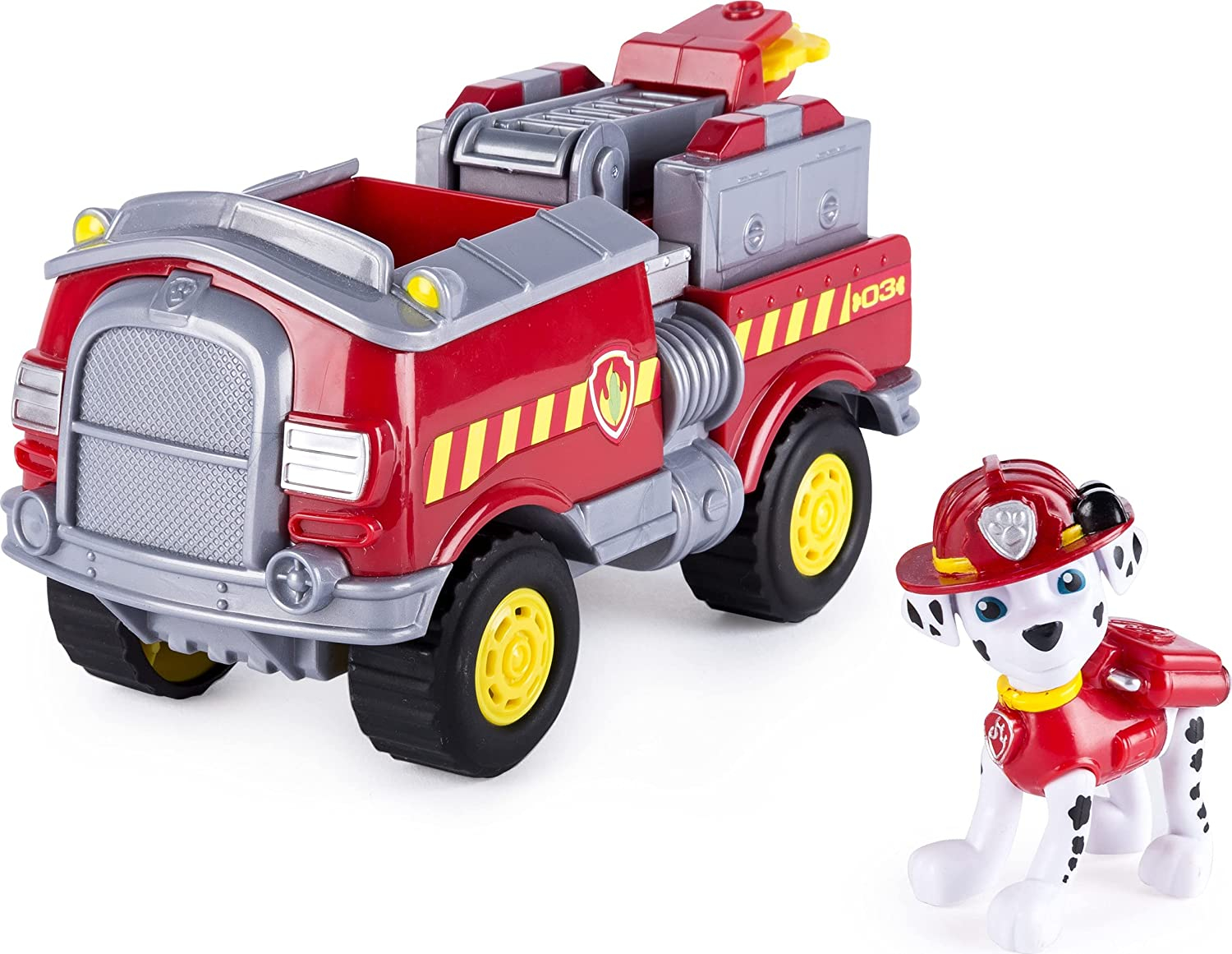 Foto 2 pulgar | Paw Patrol, Camión De Bomberos Forestales De Marshall, Figura Y Vehículo - Venta Internacional.