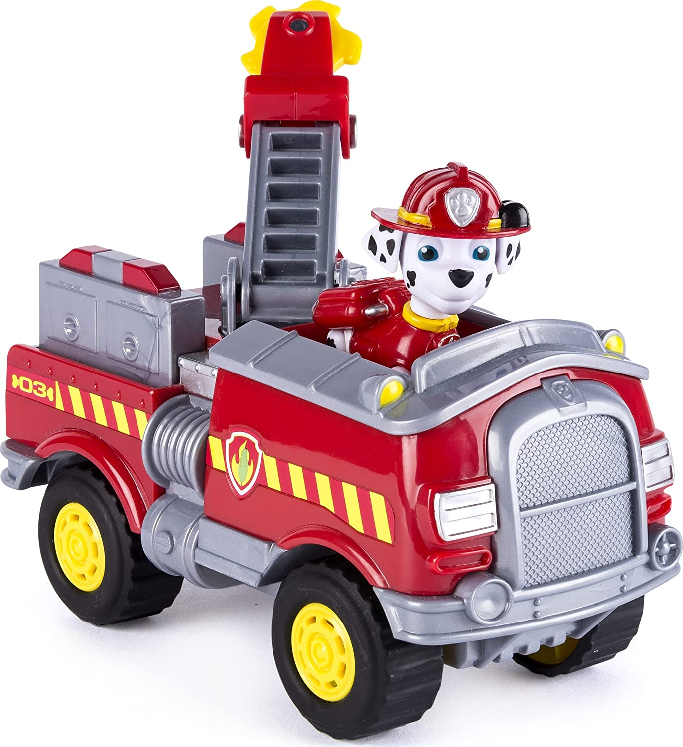 Foto 4 pulgar | Paw Patrol, Camión De Bomberos Forestales De Marshall, Figura Y Vehículo - Venta Internacional.