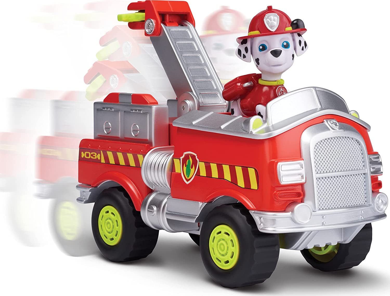 Foto 6 pulgar | Paw Patrol, Camión De Bomberos Forestales De Marshall, Figura Y Vehículo - Venta Internacional.