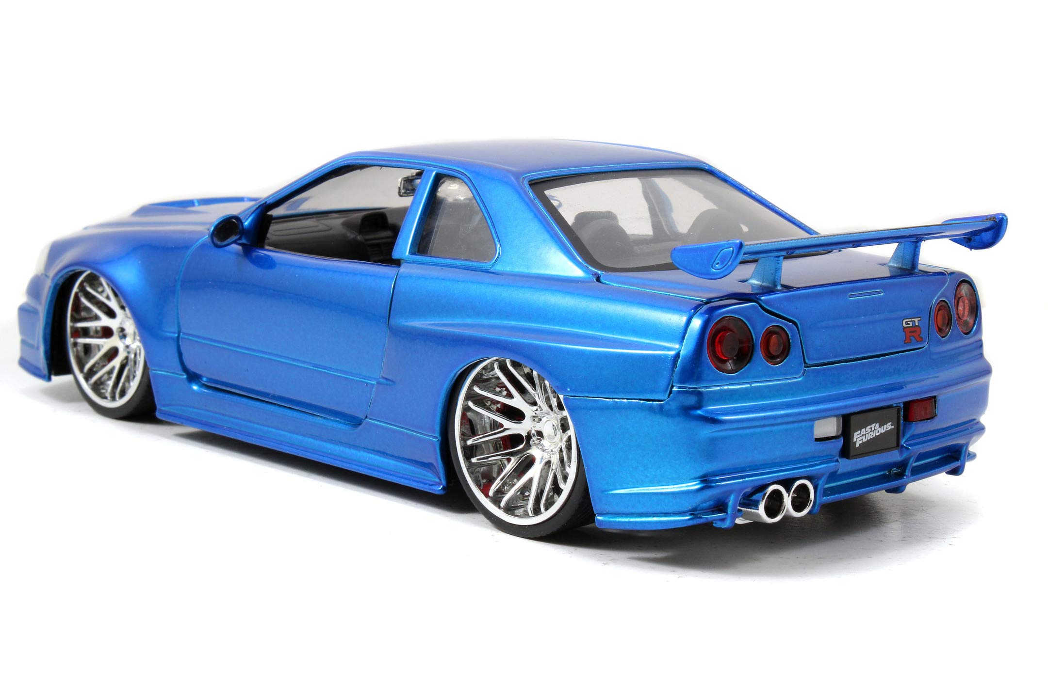 Foto 7 pulgar | Coche Jada Toys Fast & Furious 1:24 Nissan Gt-r R34 - Venta Internacional