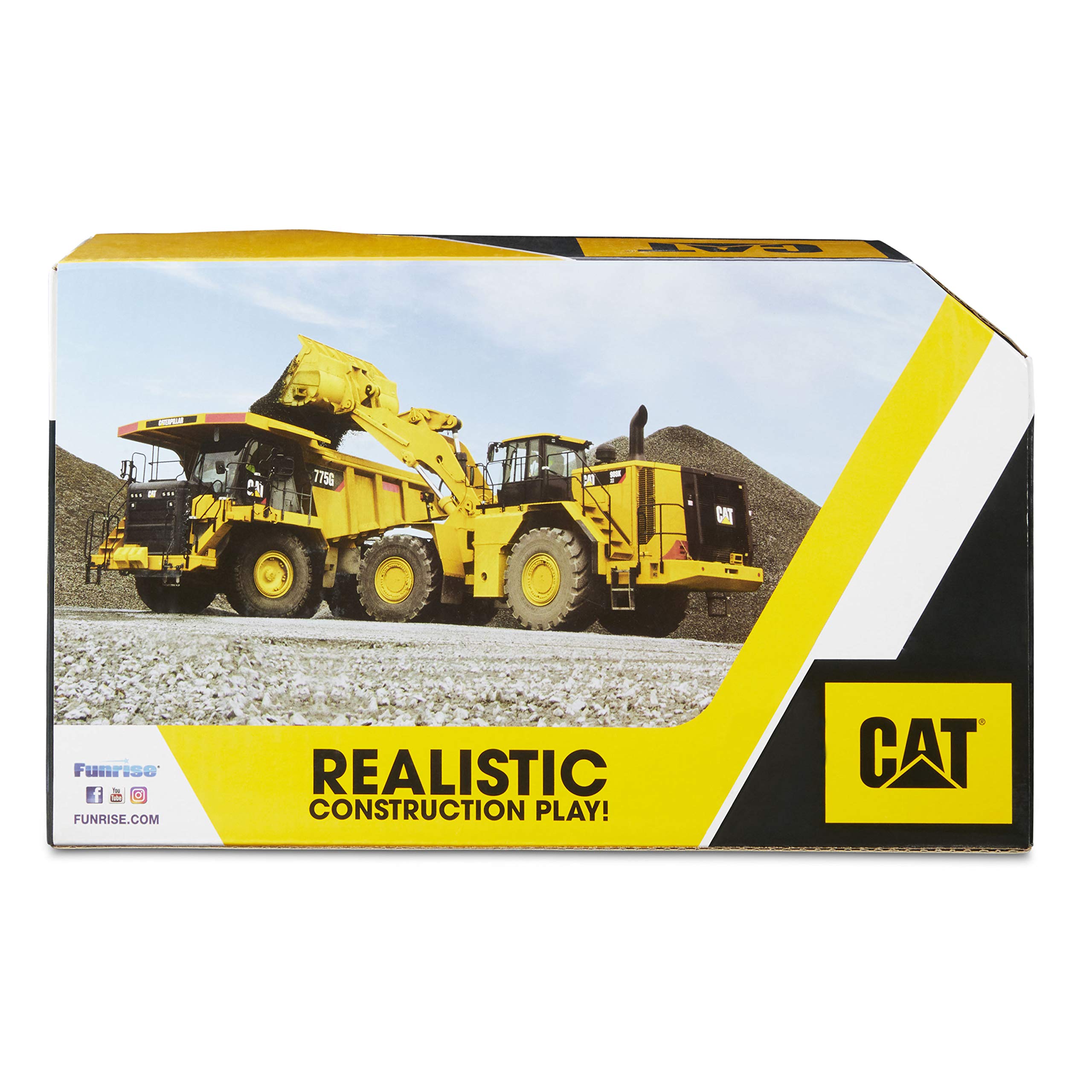 Foto 7 pulgar | Bulldozer De Juguete De Construcción Cat Tough Machines Con Luces Y Sonidos - Venta Internacional.