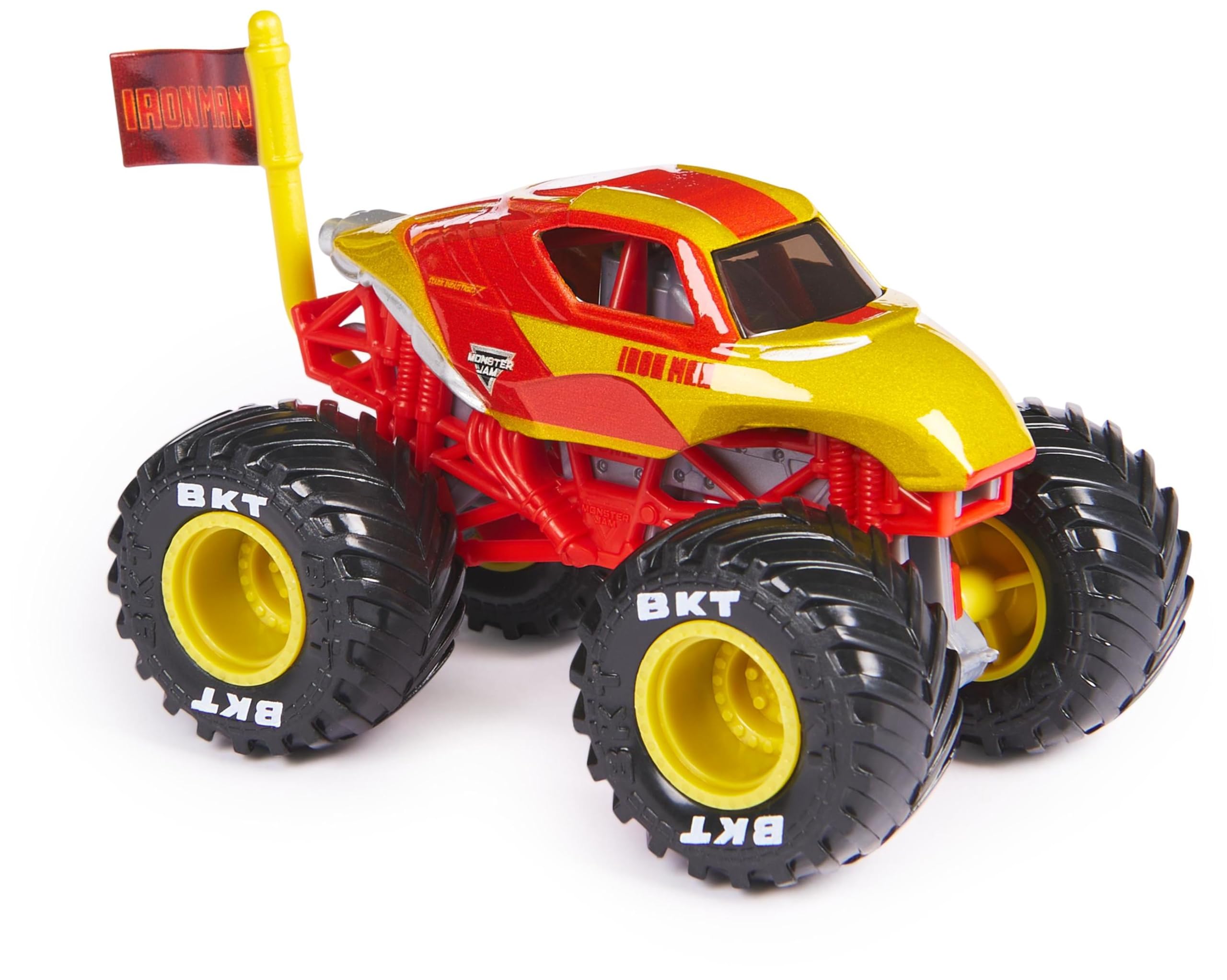 Foto 3 pulgar | Monster Truck Monster Jam Marvel Superhero 1:64 A Escala 3+ - Venta Internacional.