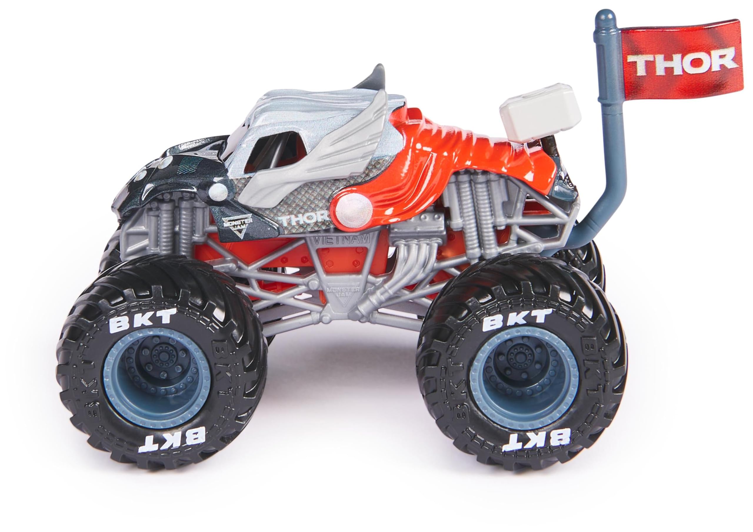 Foto 6 pulgar | Monster Truck Monster Jam Marvel Superhero 1:64 A Escala 3+ - Venta Internacional.