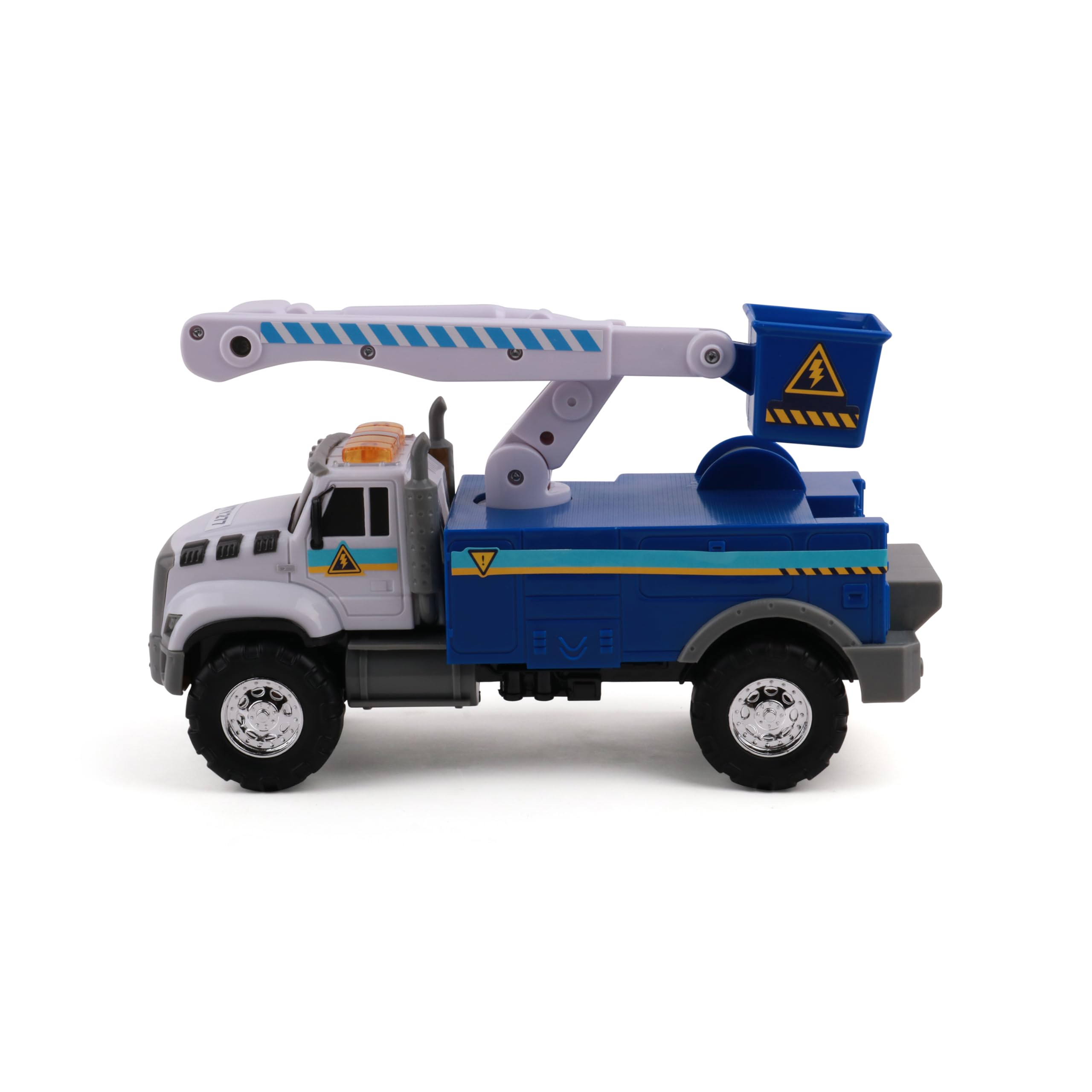 Foto 5 pulgar | Toy Truck Mighty Fleet Rescue Force 12 Tough Cab Cherry Picker - Venta Internacional.