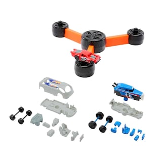 Foto 4 | Juego Mattel Games Hot Wheels Build 'n Slam Para Niños De 1 A 3 Jugadores - Venta Internacional.