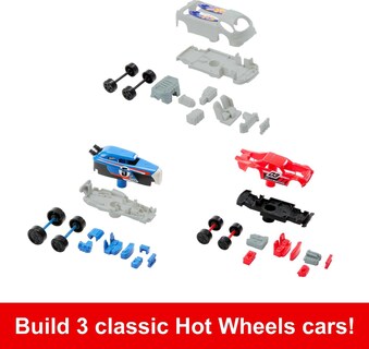 Foto 7 | Juego Mattel Games Hot Wheels Build 'n Slam Para Niños De 1 A 3 Jugadores - Venta Internacional.