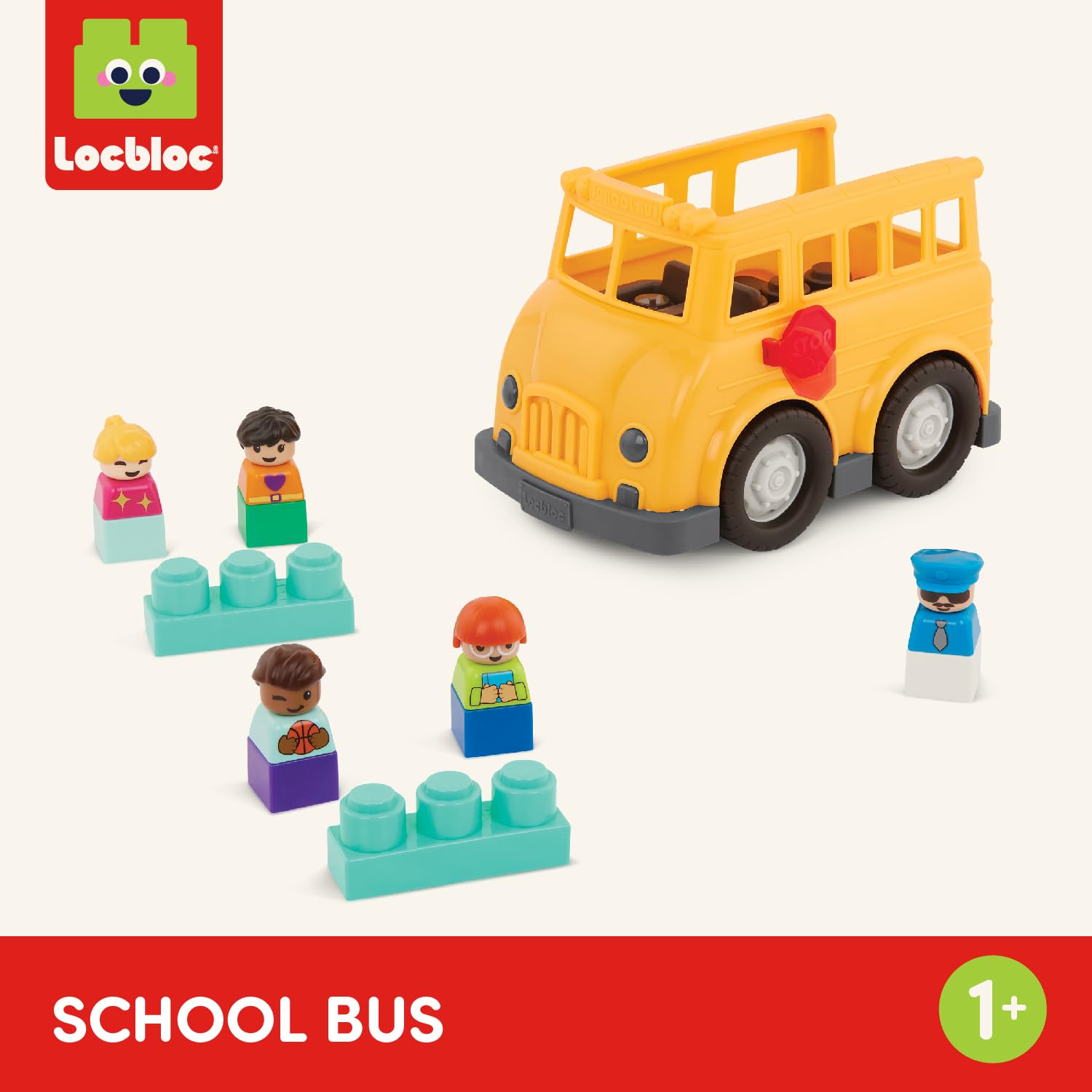 Foto 6 pulgar | Set De Construcción Battat School Bus Con 5 Figuras De Más De 12 M - Venta Internacional.