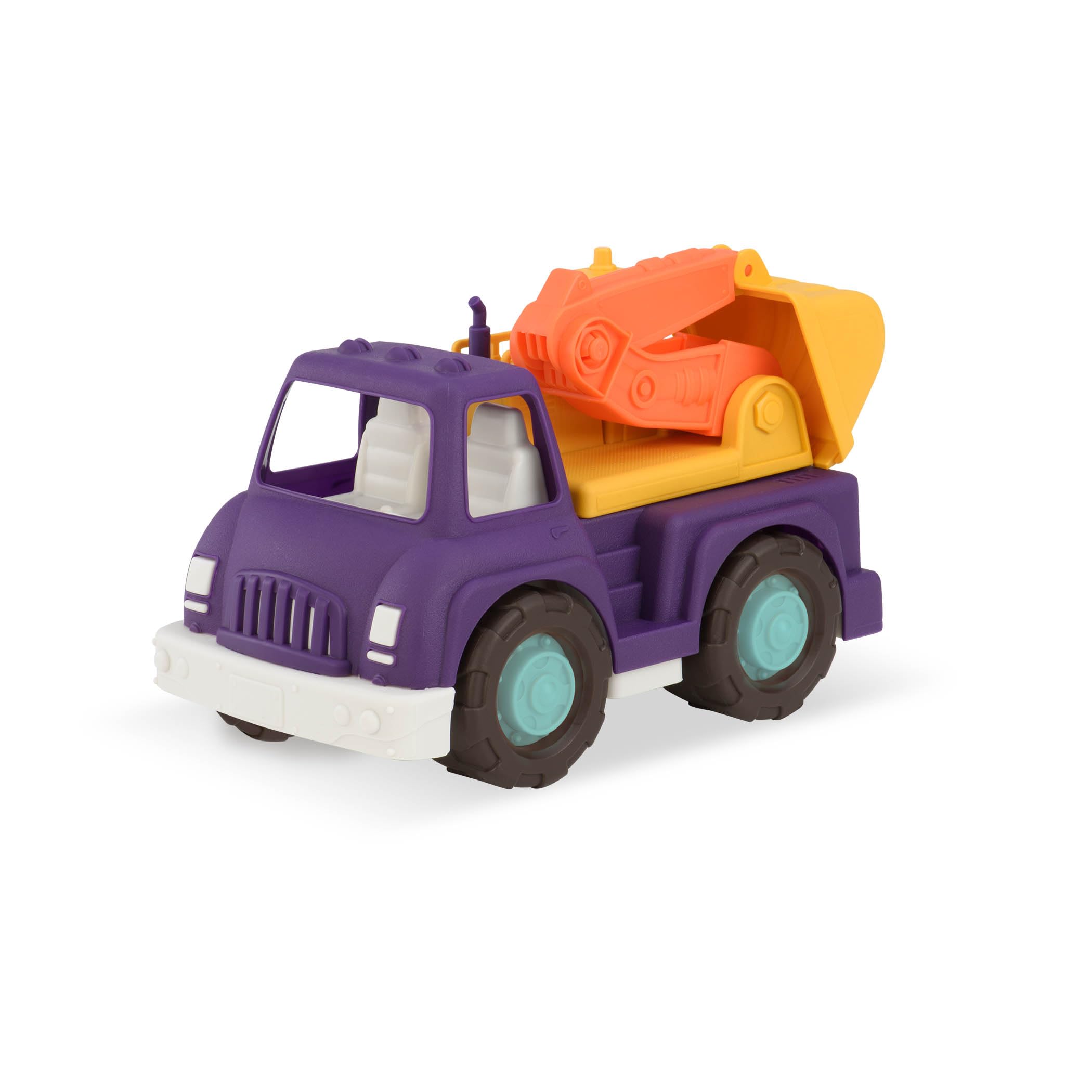 Camión Excavador De Juguete Battat Wonder Wheels Para Niños De 1 Año O Más - Venta Internacional.