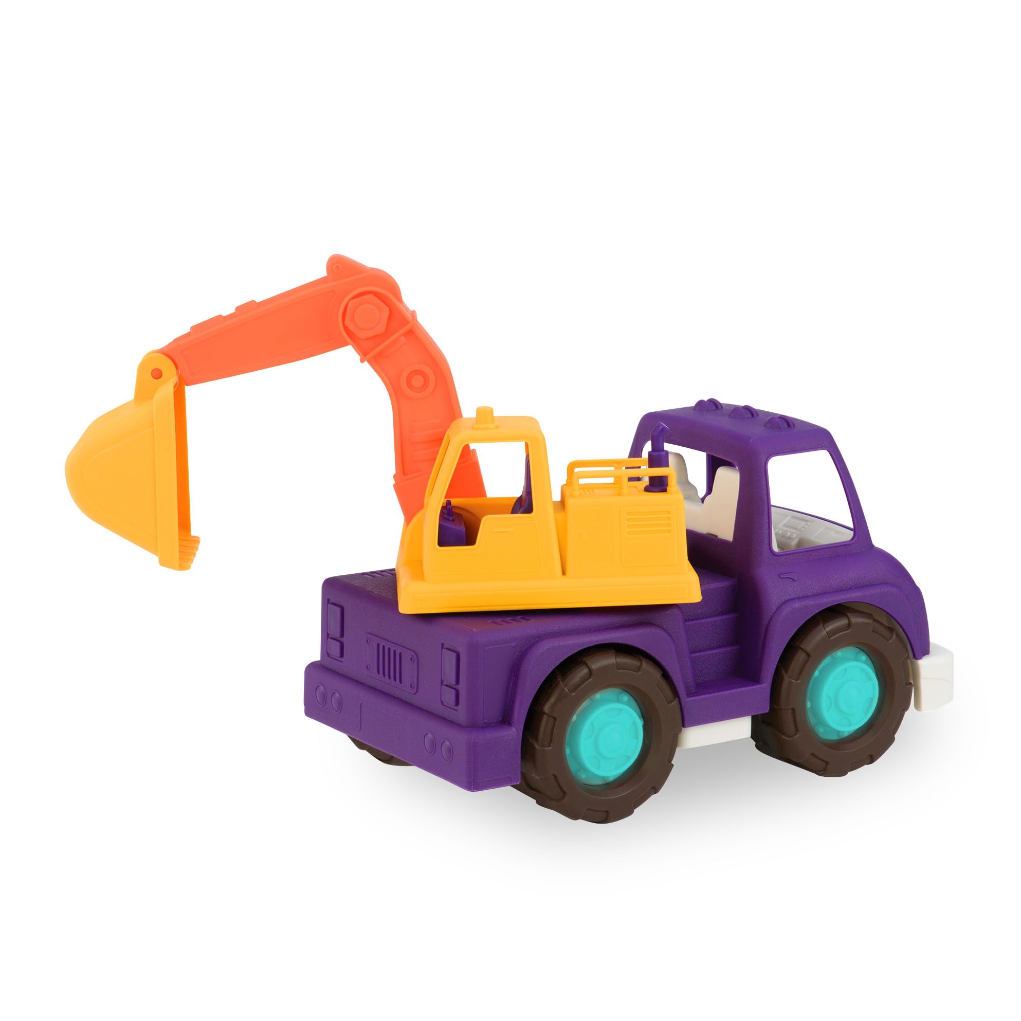 Foto 7 pulgar | Camión Excavador De Juguete Battat Wonder Wheels Para Niños De 1 Año O Más - Venta Internacional.