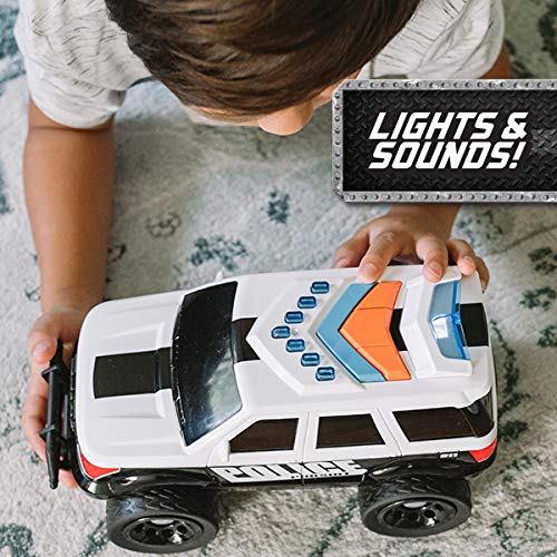 Foto 4 pulgar | Coche De Policía De Juguete Sunny Days Entertainment Maxx Action, 30 Cm - Venta Internacional.