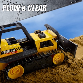Foto 4 | Camión De Construcción De Juguete Con Motor De Fricción Tonka Bulldozer - Venta Internacional.