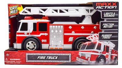 Foto 2 | Camión De Bomberos Sunny Days Entertainment Maxx Action De 30 Cm Con Luz - Venta Internacional.