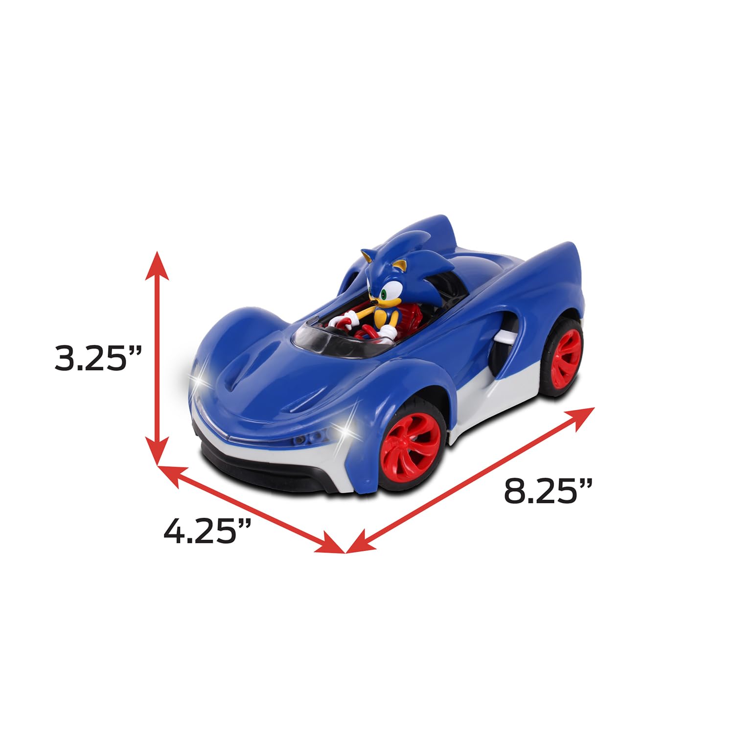 Foto 4 pulgar | Auto De Juguete Nkok Team Sonic Racing Radio Control Turbo Boost - Venta Internacional.