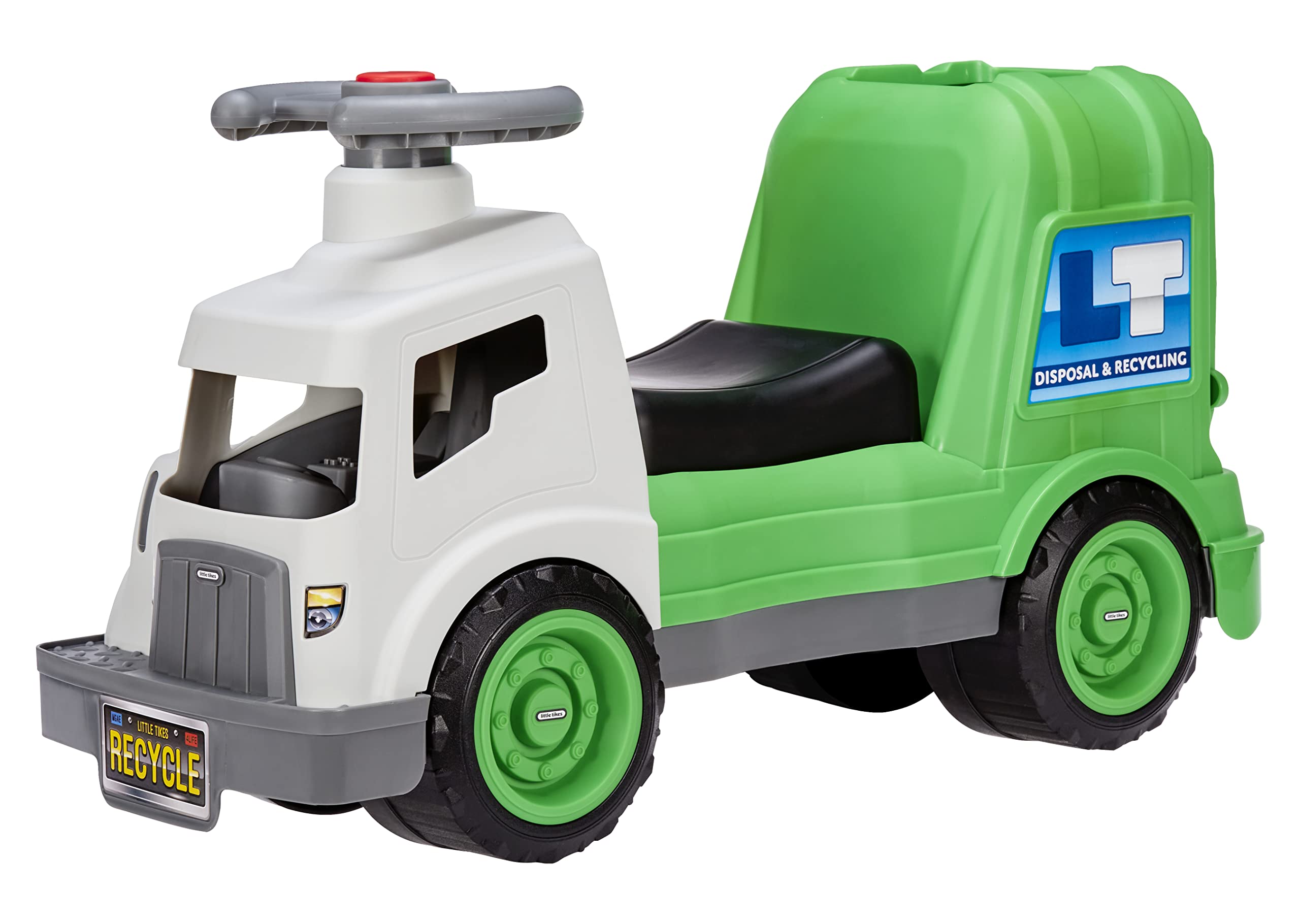 Foto 2 pulgar | Excavadoras De Tierra Ride On Garbage Truck Little Tikes Para Niños De 2 A 5 Años - Venta Internacional.