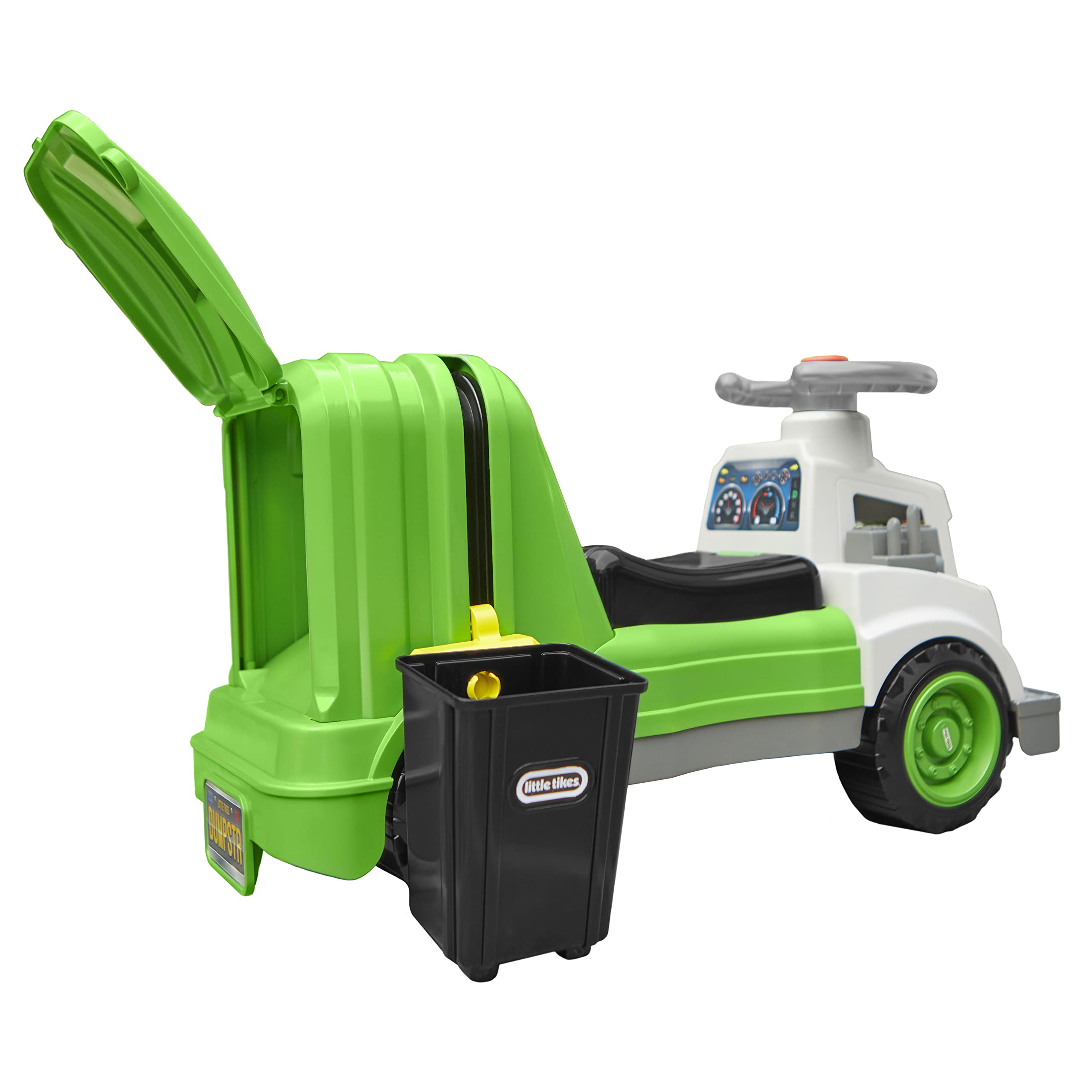 Foto 4 pulgar | Excavadoras De Tierra Ride On Garbage Truck Little Tikes Para Niños De 2 A 5 Años - Venta Internacional.