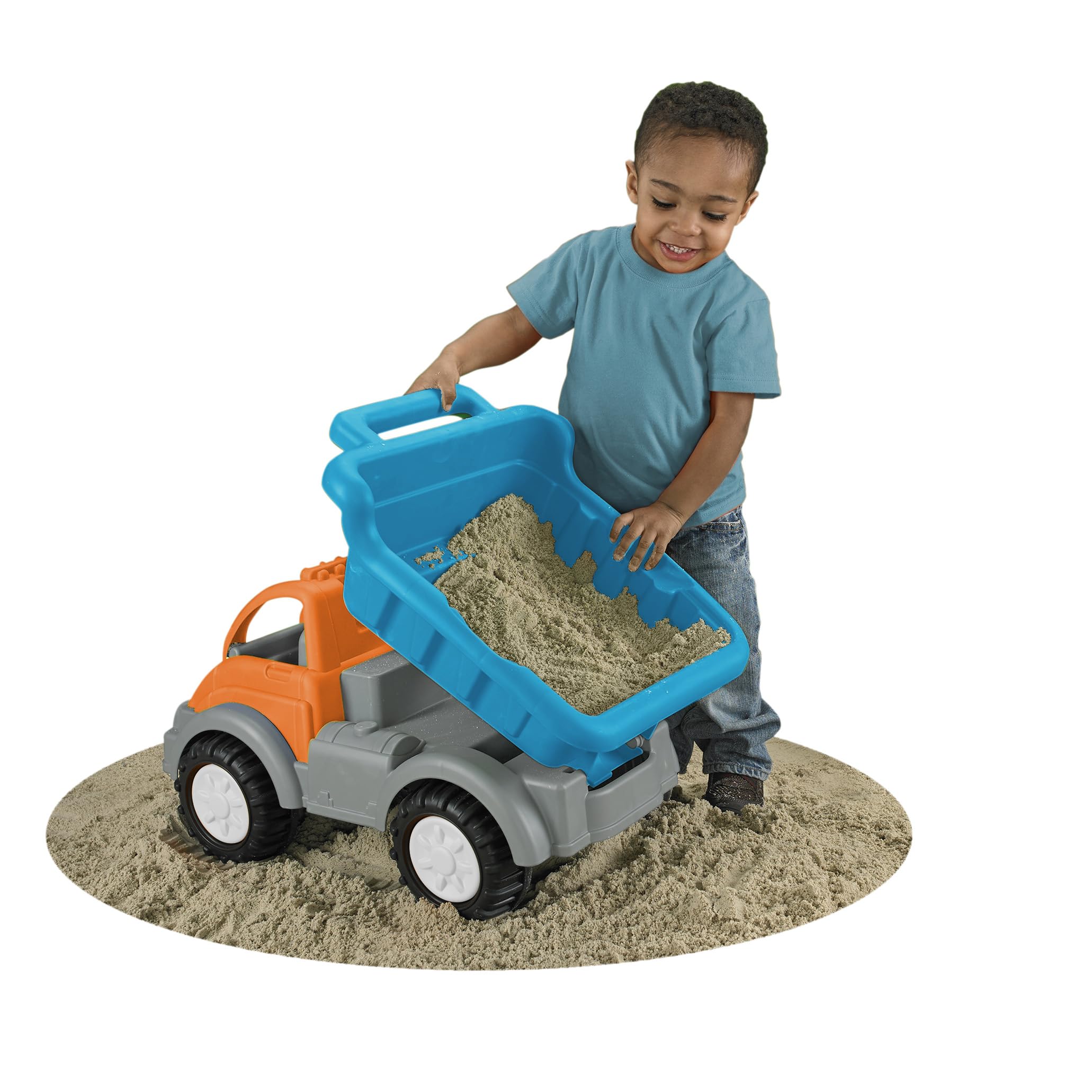 Foto 2 pulgar | Dump Truck American Plastic Toys Gigantic Kids 2+ Years - Venta Internacional.