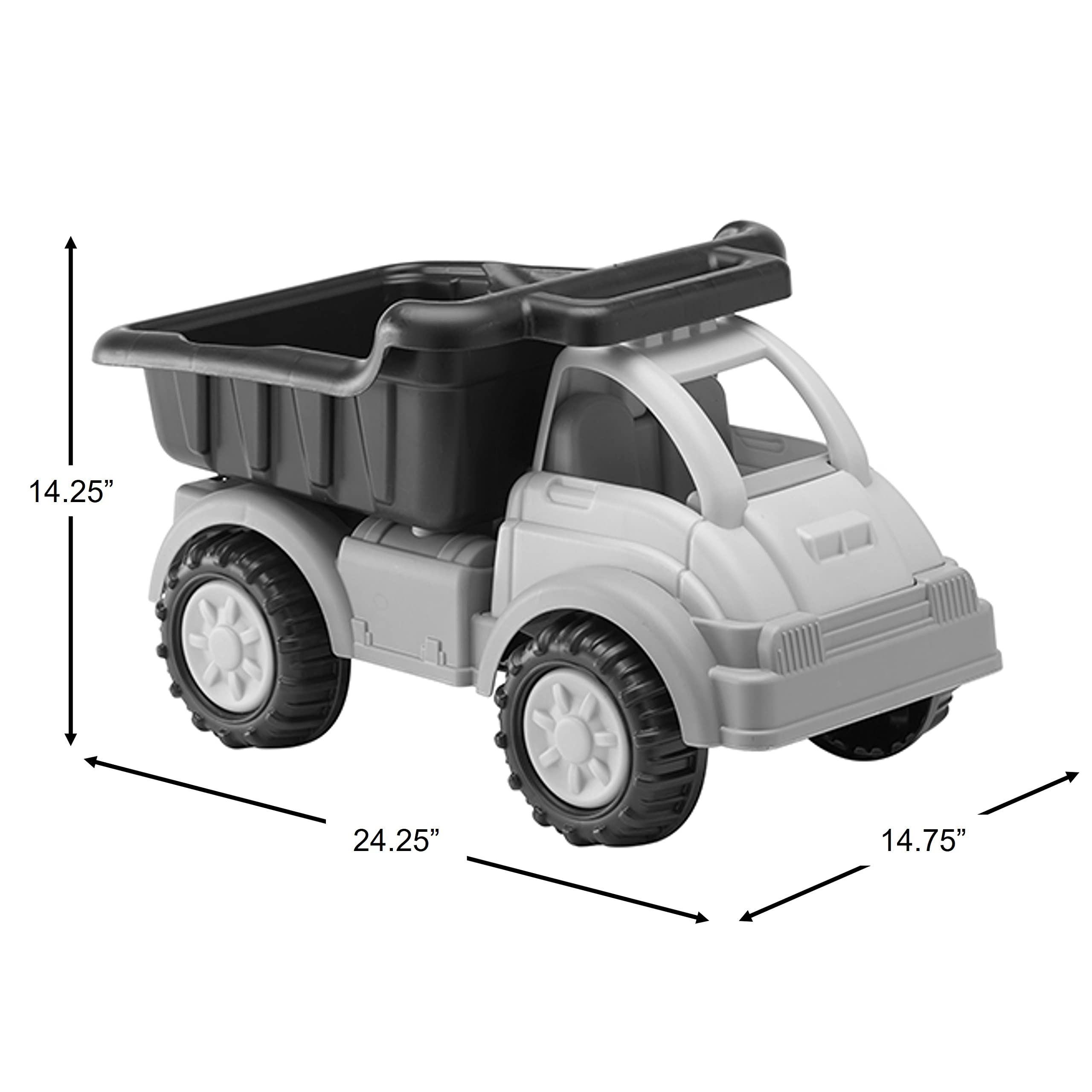 Foto 8 pulgar | Dump Truck American Plastic Toys Gigantic Kids 2+ Years - Venta Internacional.