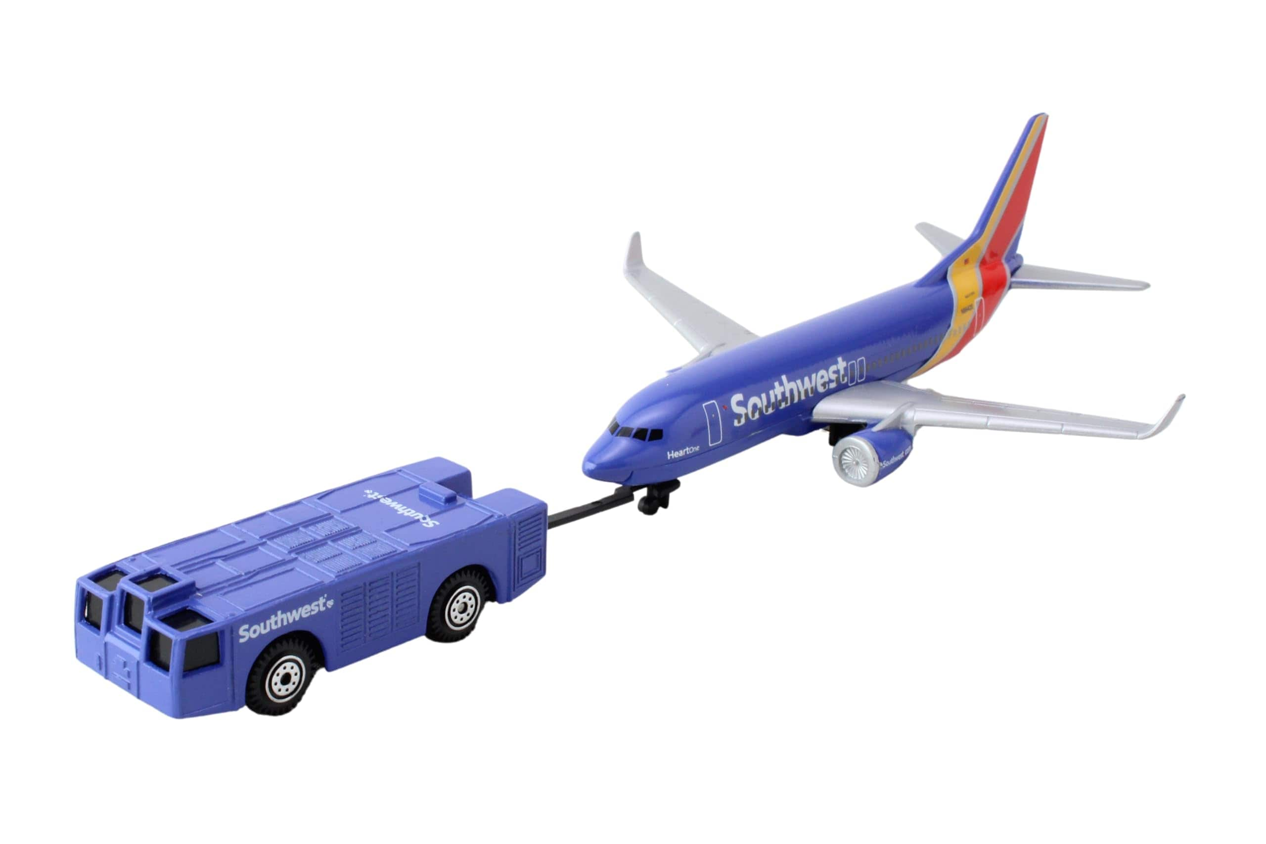 Playset Daron Southwest Airlines Airport Con Avion Fundido A Presion Venta Internacional. Coppel