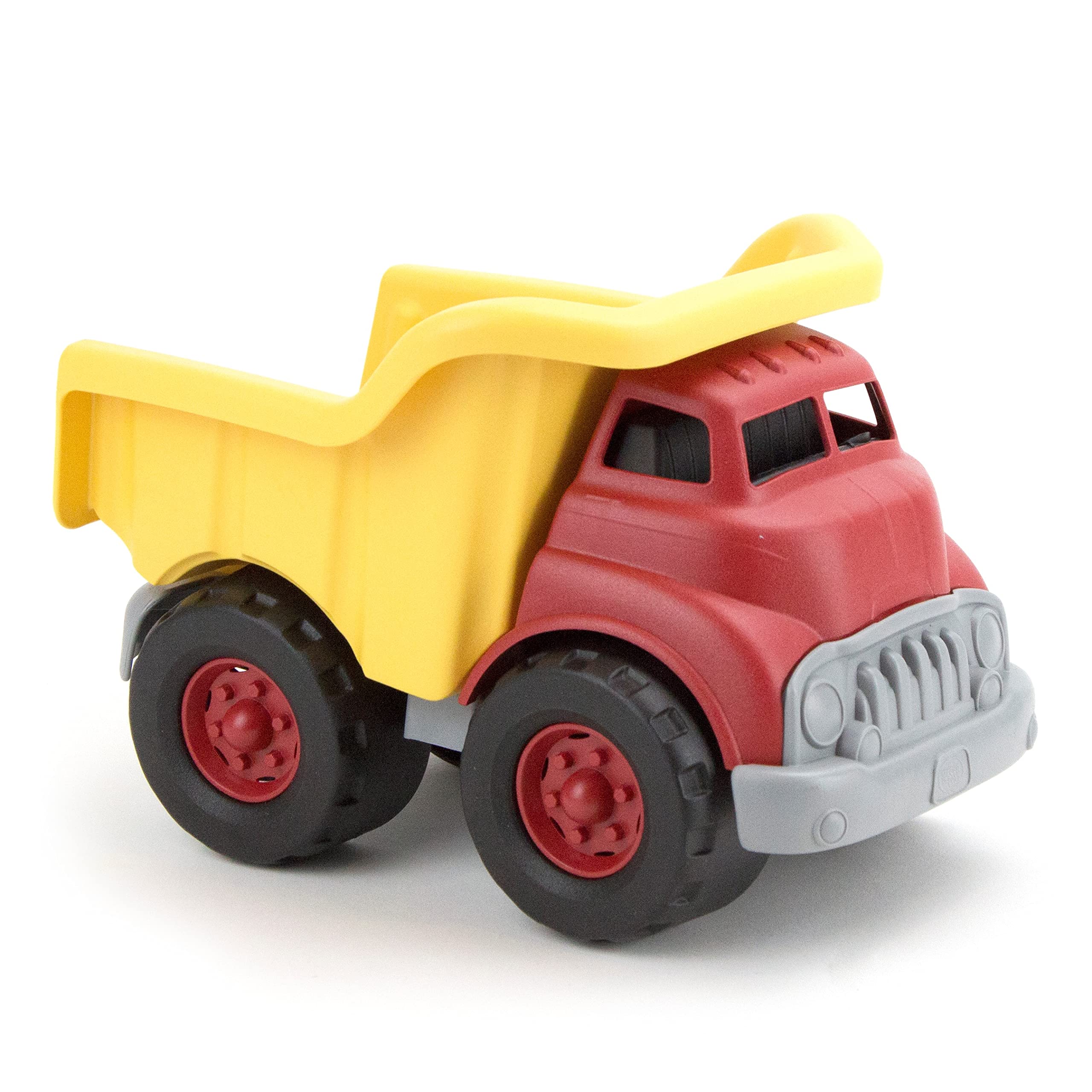 Dump Truck Green Toys, Camión Volquete, Amarillo/rojo, Sin Bpa - Venta Internacional.
