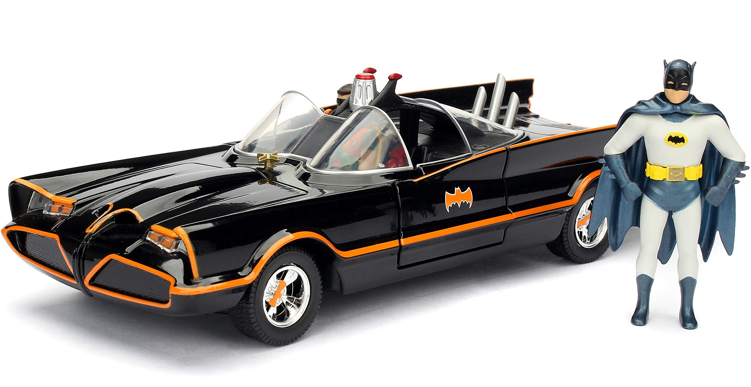 Toy Car Jada Toys 1966 Serie De Tv Clásica Batmobile 1:24 - Venta Internacional.