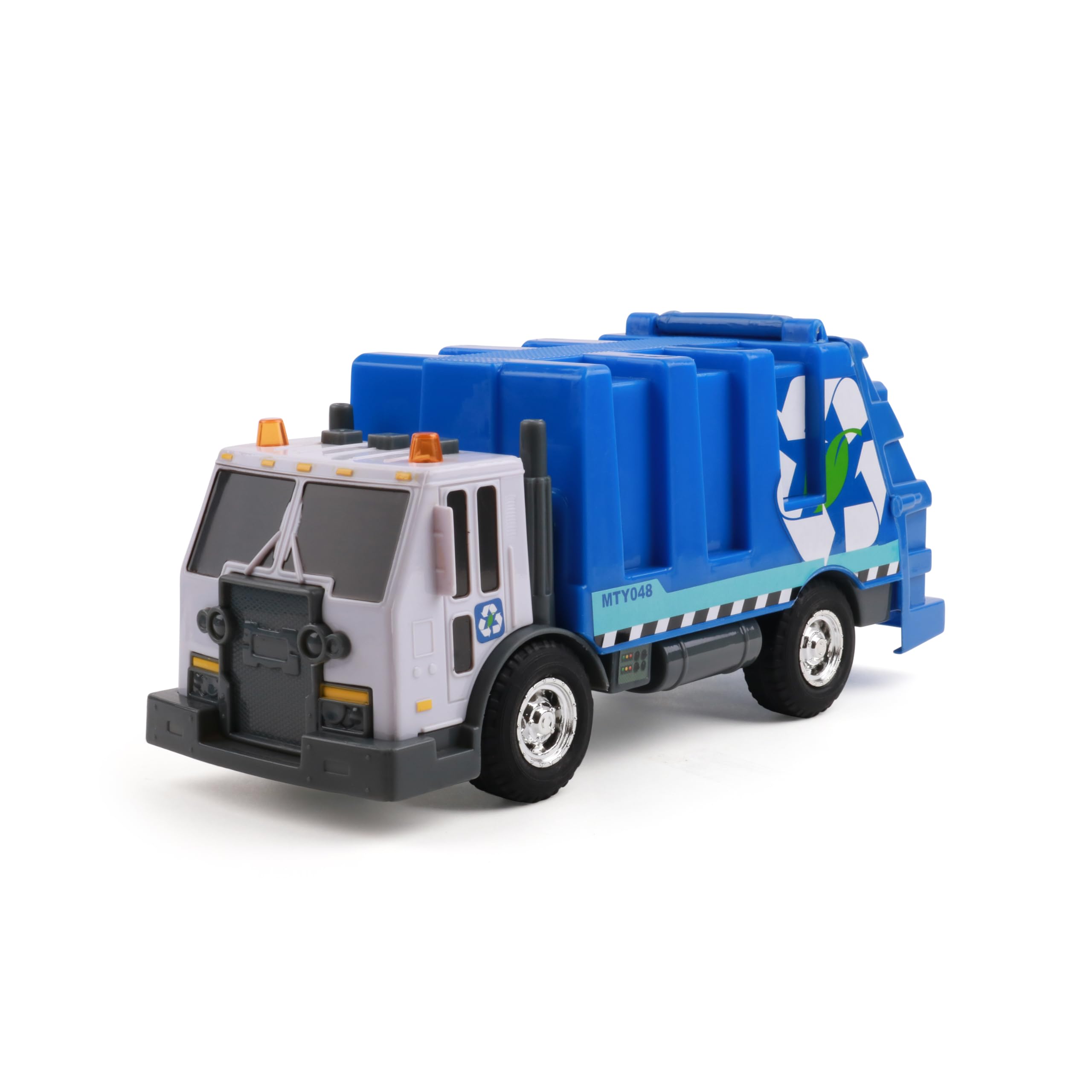 Camión De Basura Toy Mighty Fleet Rescue Force 12 Con Luces Y Sonidos - Venta Internacional.