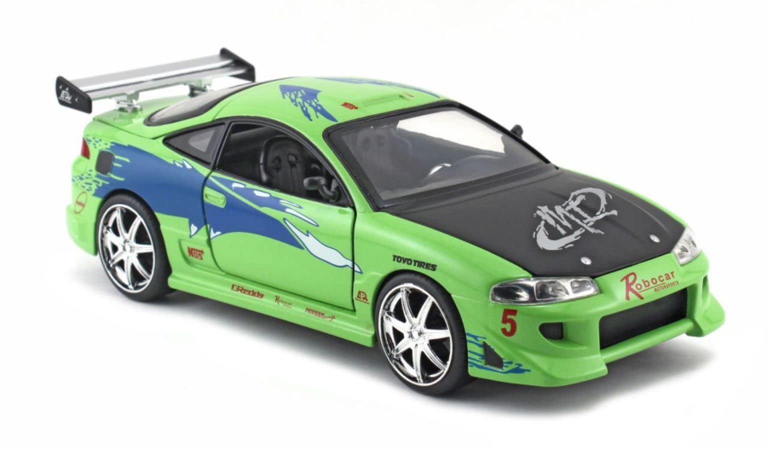 Coche Fundido A Presión Jada Toys Fast & Furious 1:24 Brian's Eclipse - Venta Internacional.